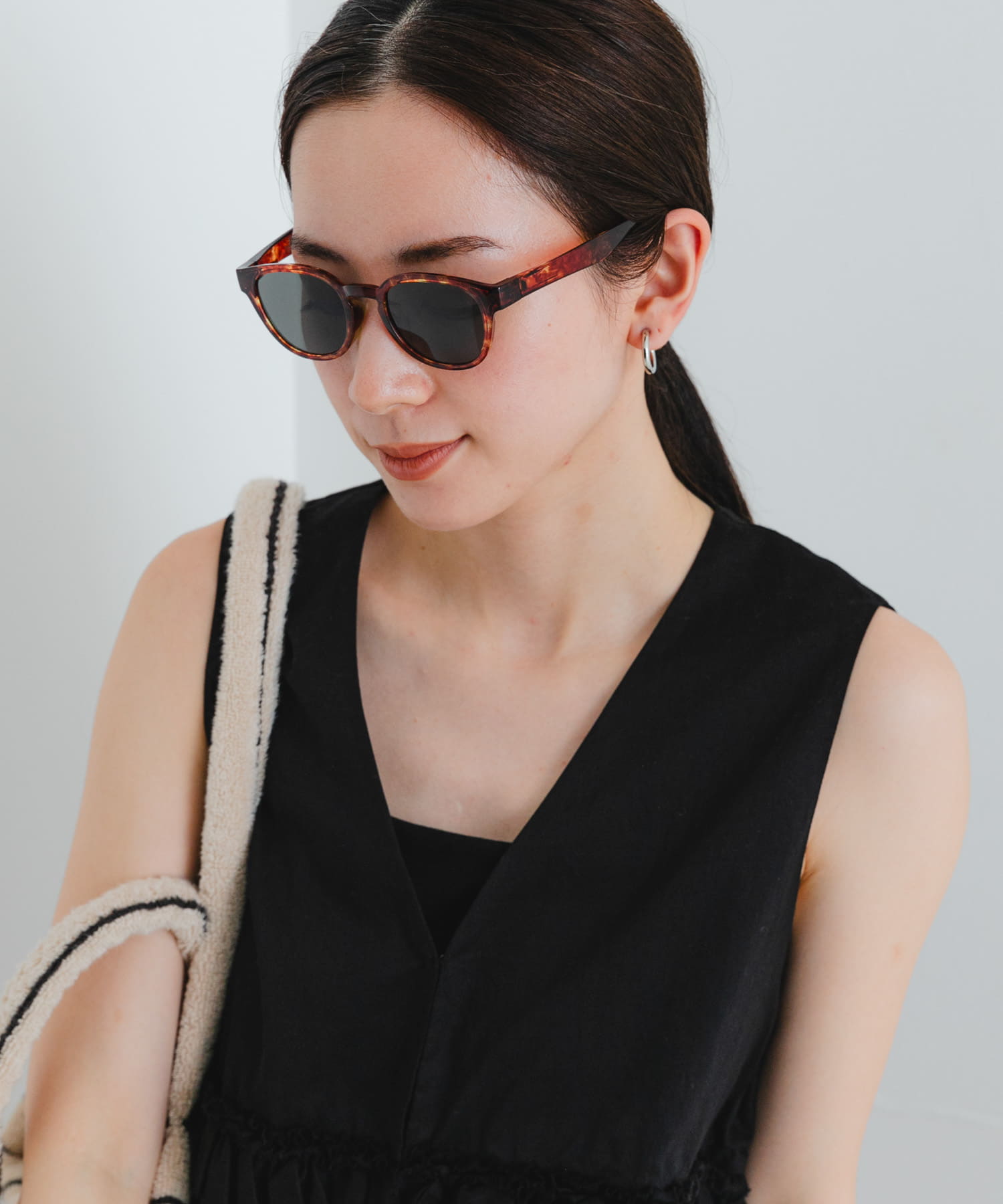 jugaad 14　COVE CLEAR d grn lens tortoiseBR -