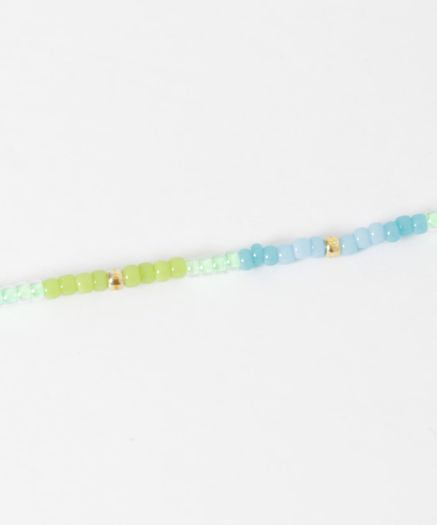 ANNI LU　TIE DYE BRACELET AQUA -