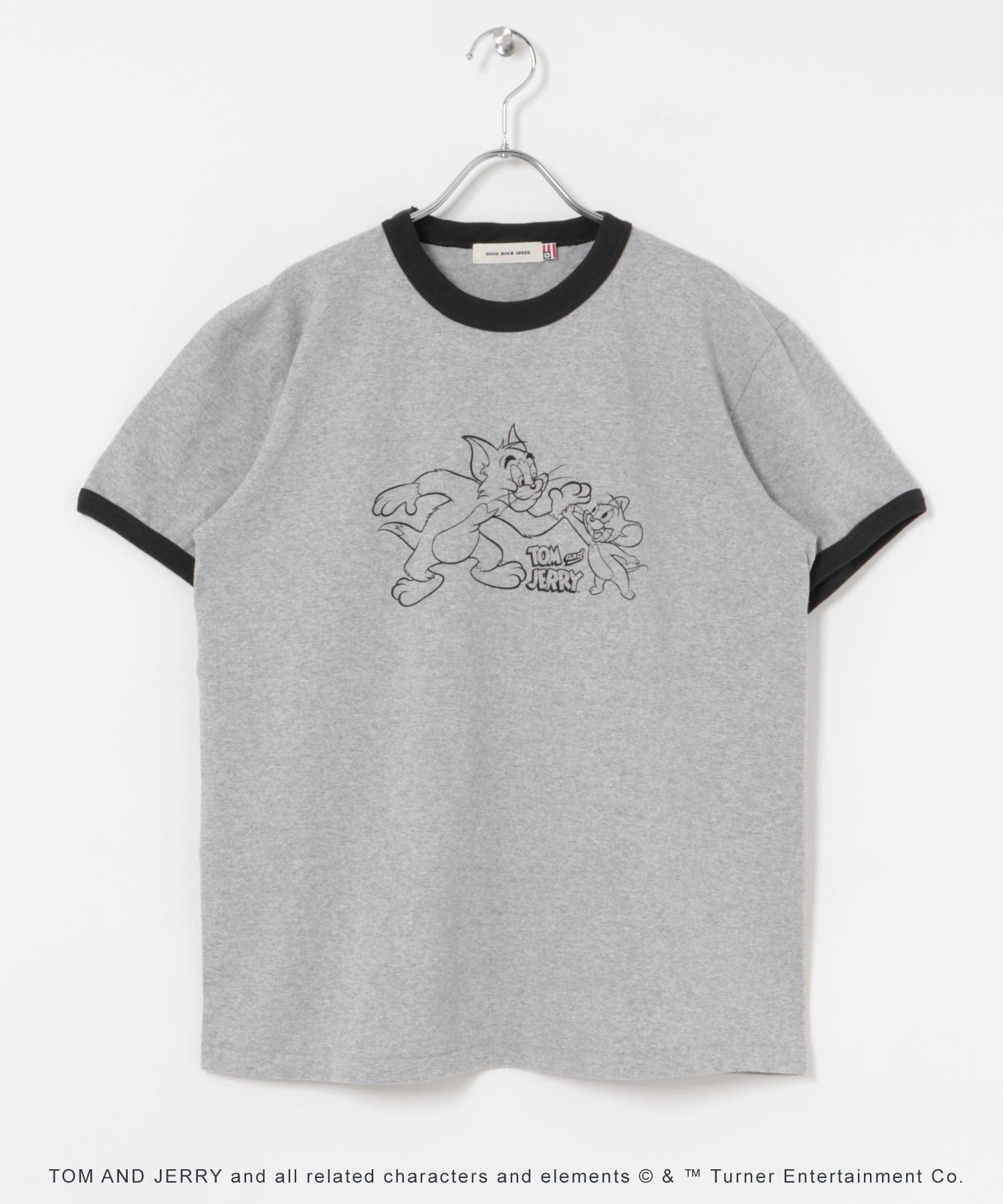 『別注』GOOD ROCK SPEED / TOM&JERRY / TEE 2 GRY M