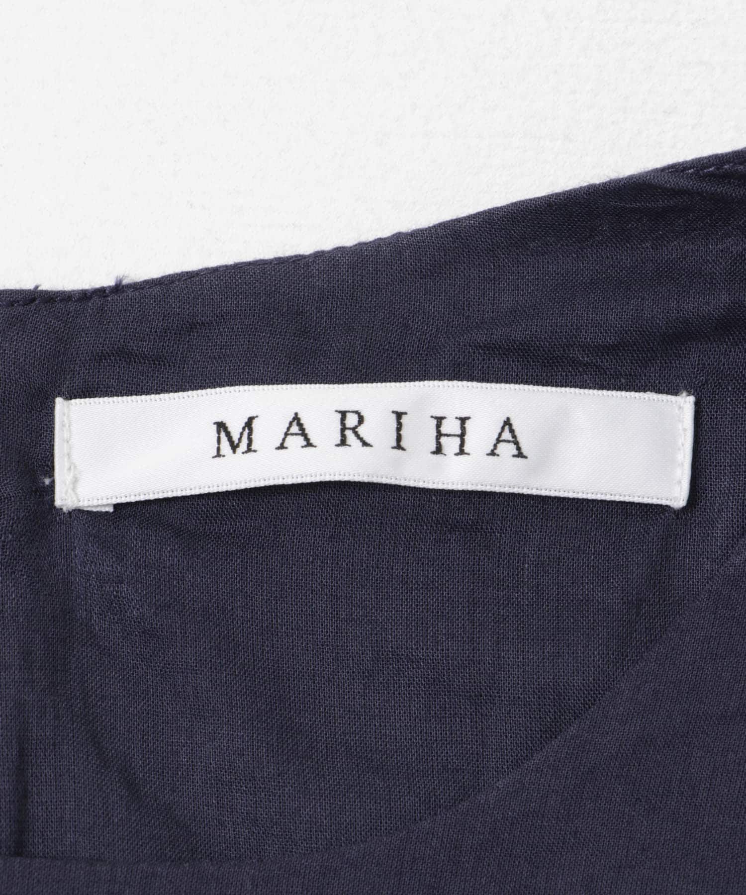 MARIHA　夏のレディのドレス パフスリーブ M night OC 36