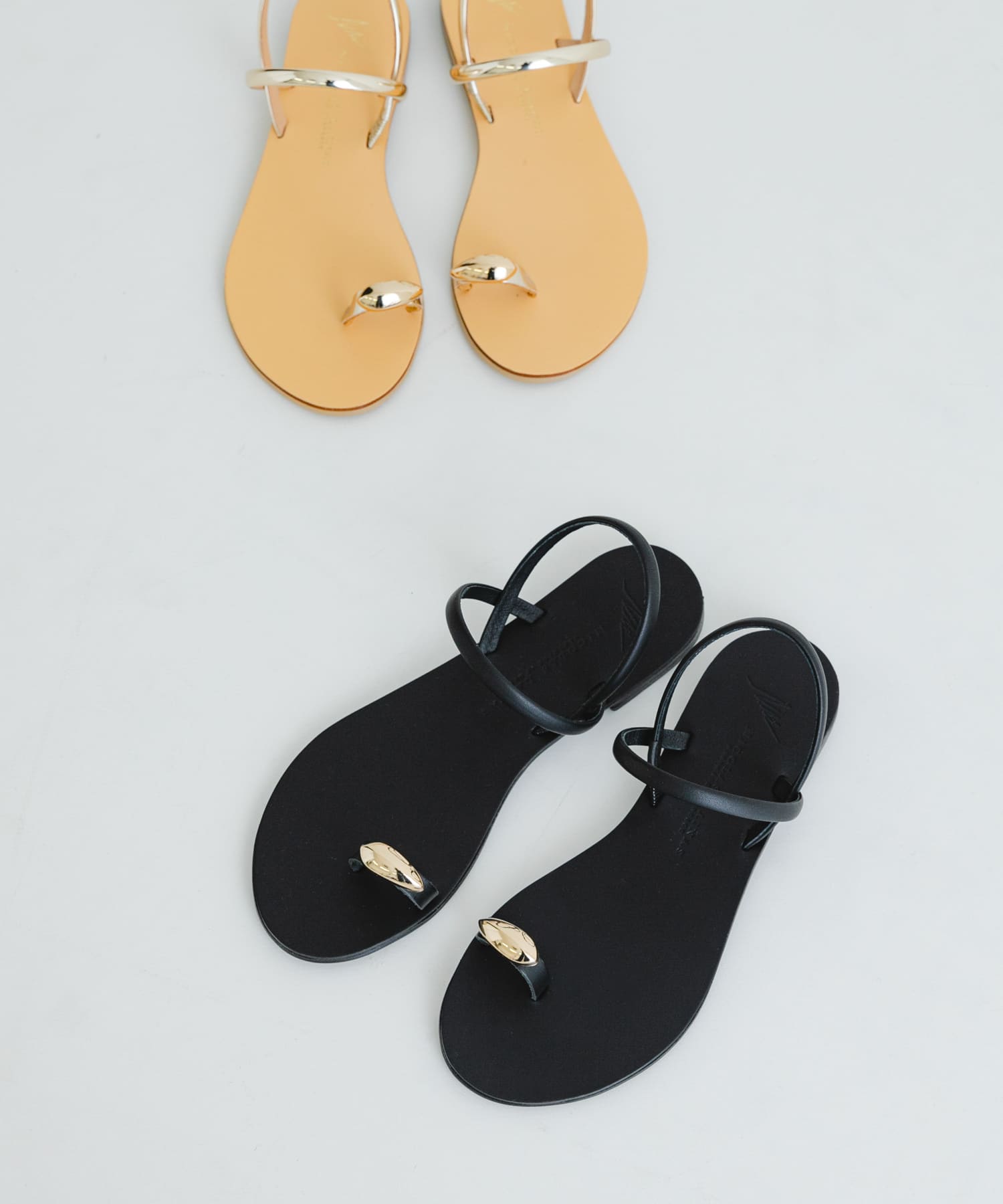 『別注』NICOLAS LAINAS×URBAN RESEARCH　リングサンダル BLACK 36