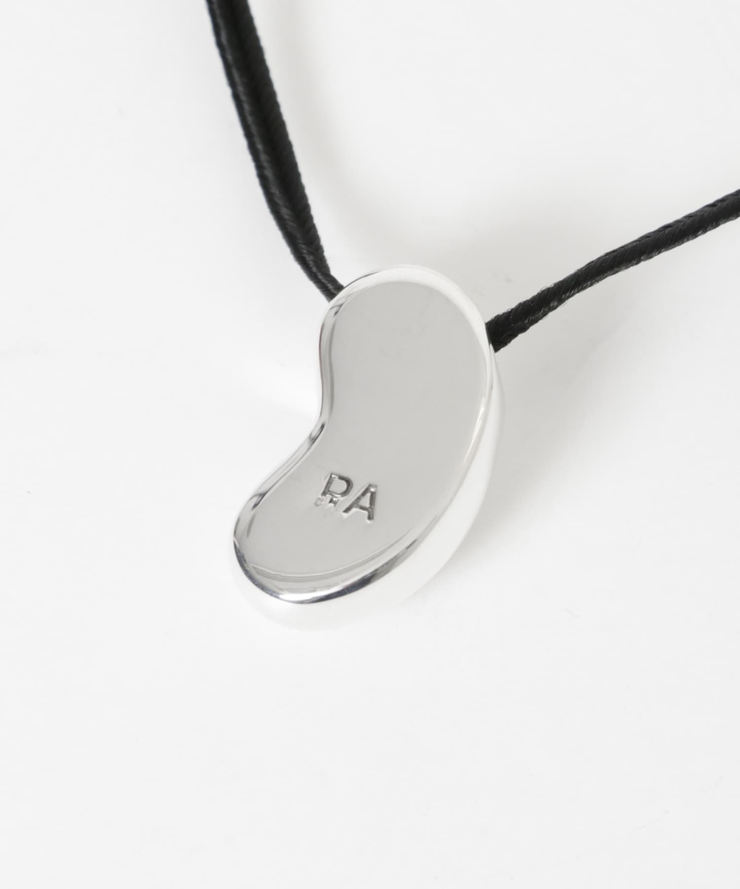PHILIPPE AUDIBERT　Siya necklace cord SILVER BLK -