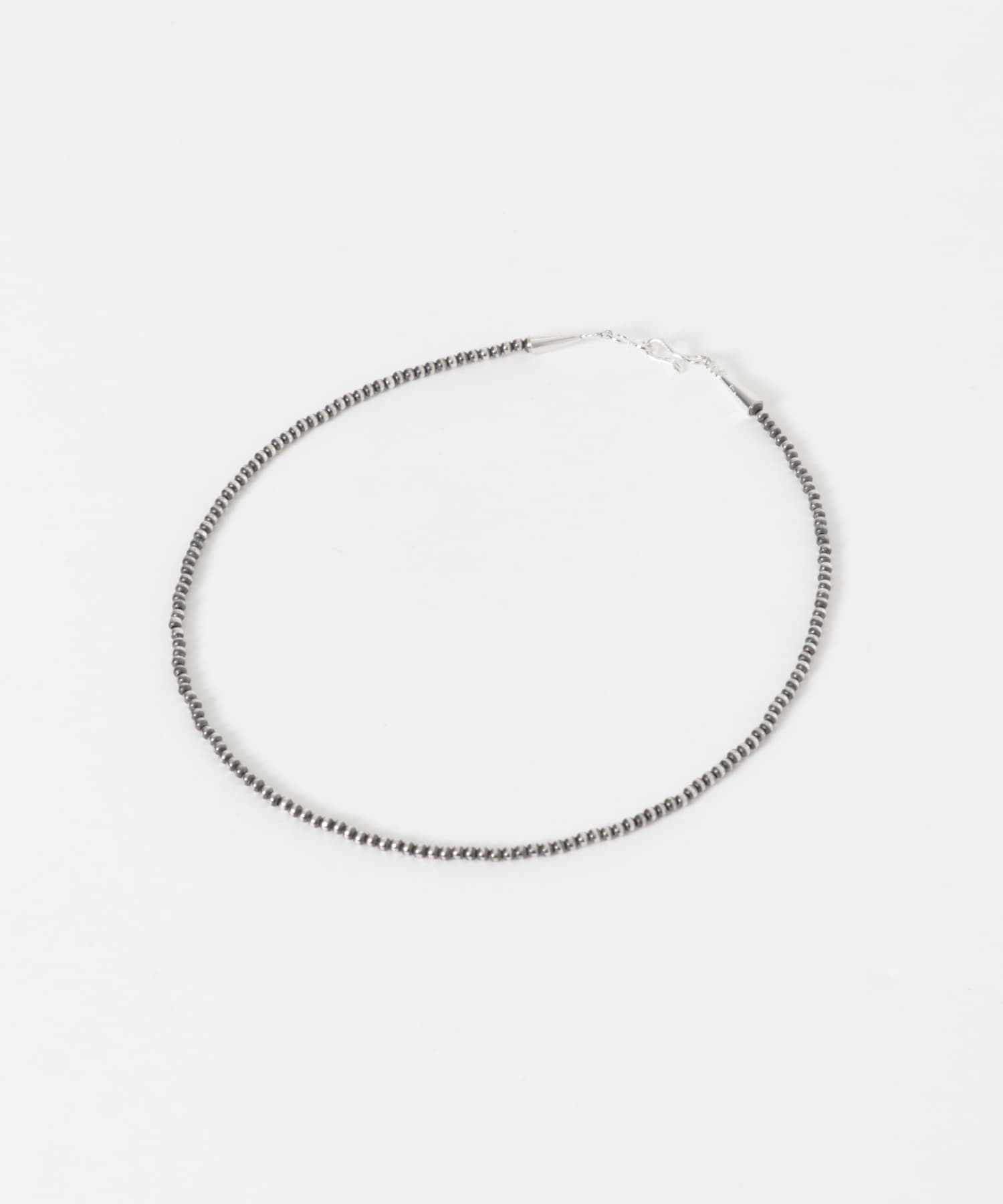 ERICKA NICOLAS BEGAY　Plain Design Necklace 3mm OXDIZED 45