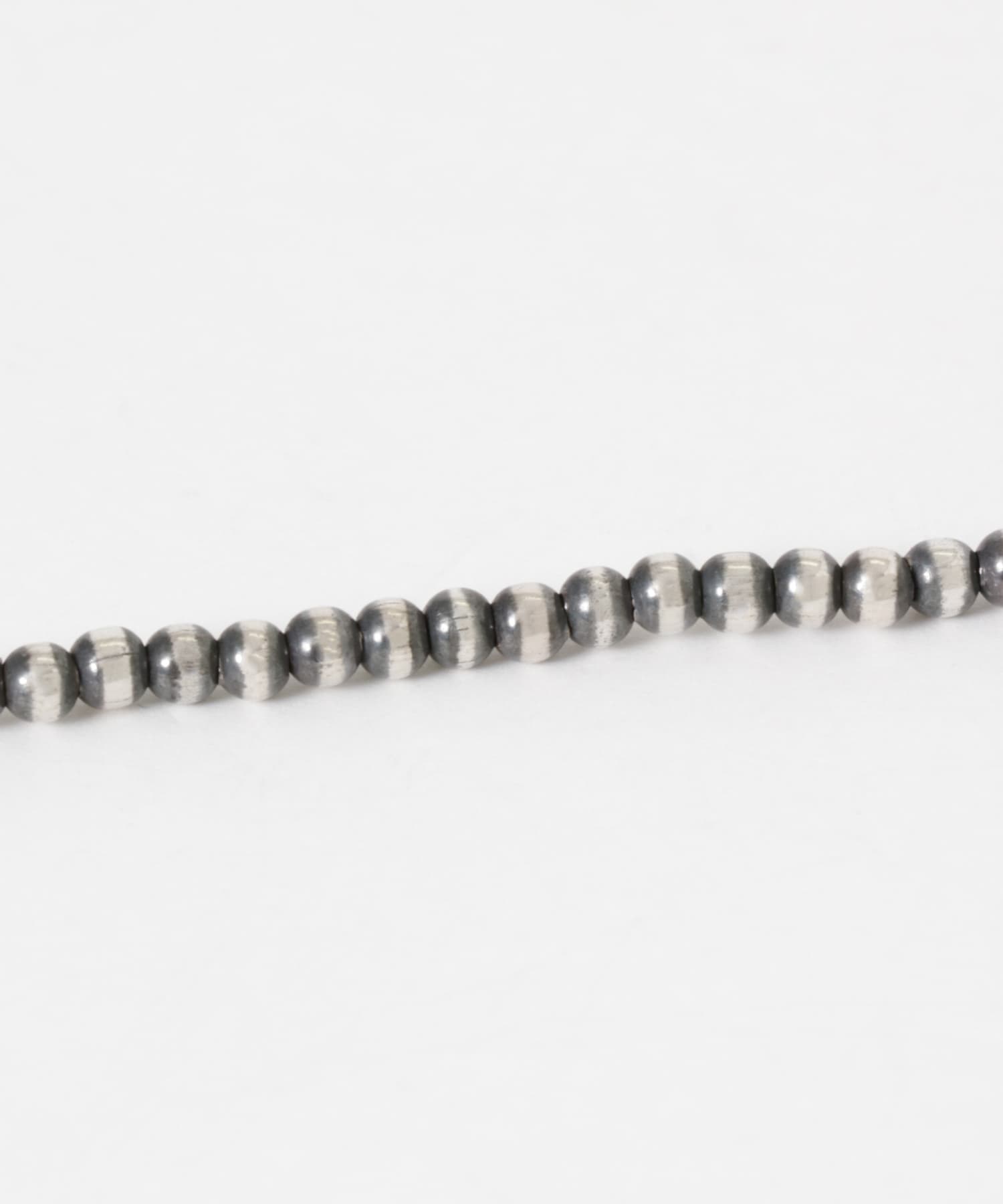 ERICKA NICOLAS BEGAY　Plain Design Necklace 3mm OXDIZED 45
