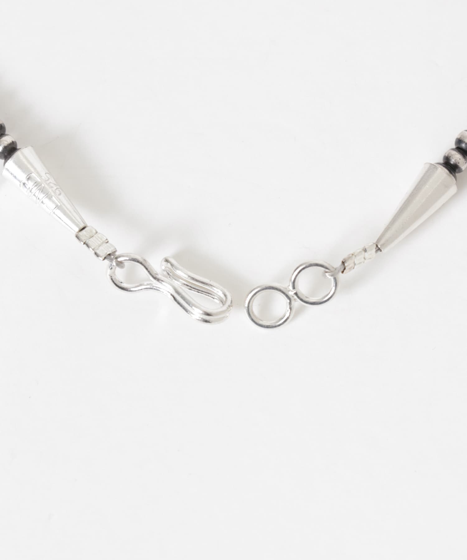 ERICKA NICOLAS BEGAY　Plain Design Necklace 3mm OXDIZED 45