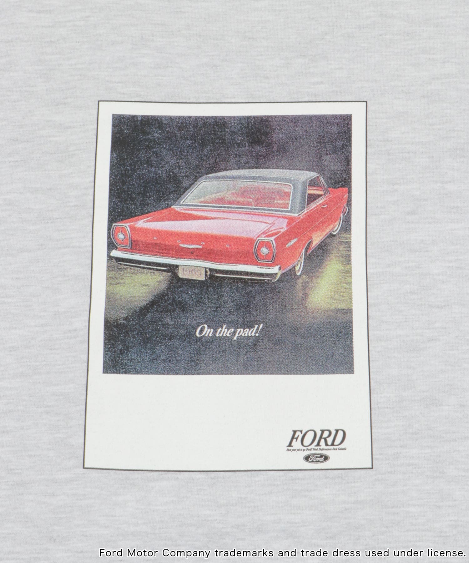 『別注』GOOD ROCK SPEED×URBAN RESEARCH　FORD T-SHIRTS ASH GREY FREE