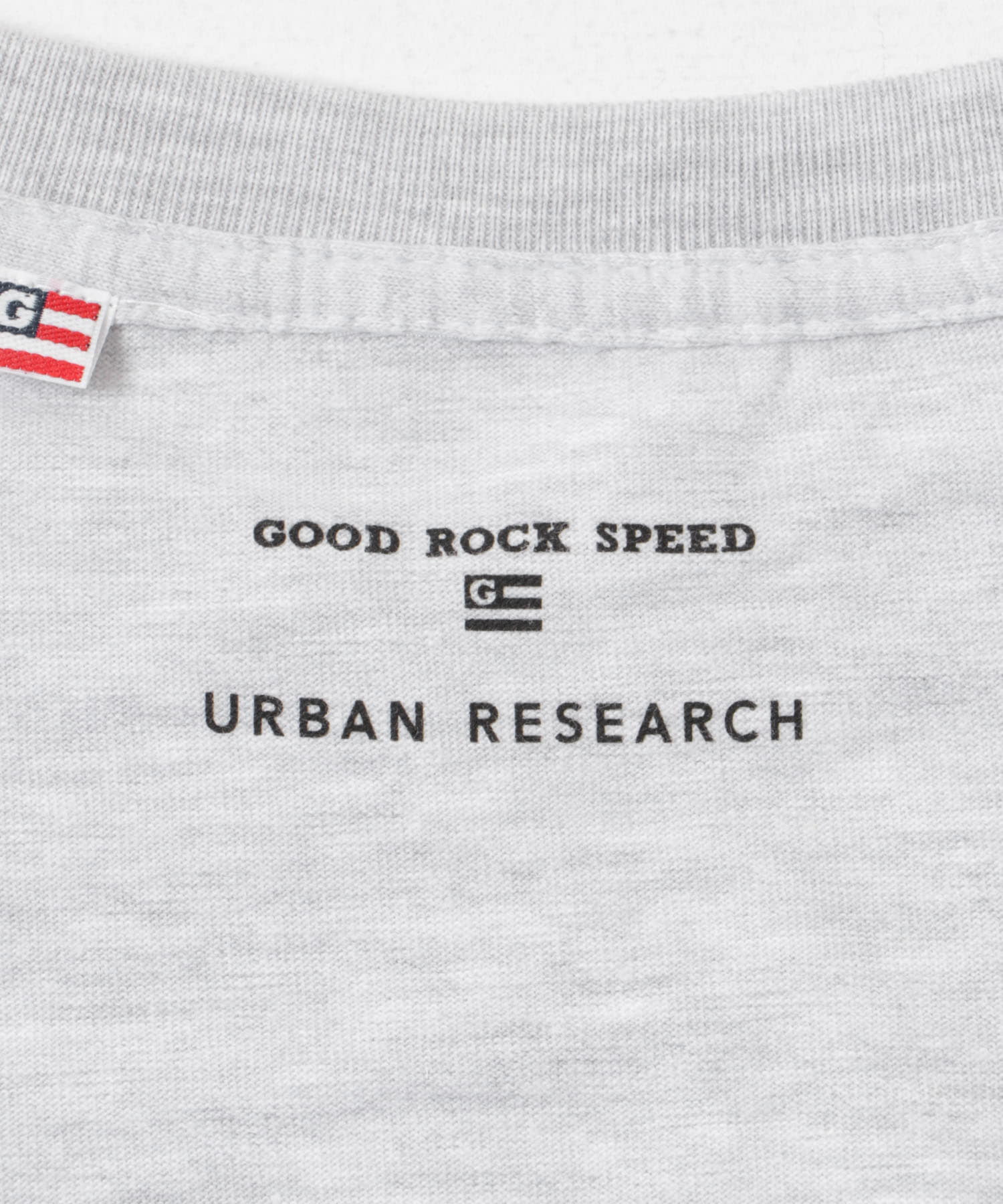 『別注』GOOD ROCK SPEED×URBAN RESEARCH　FORD T-SHIRTS ASH GREY FREE