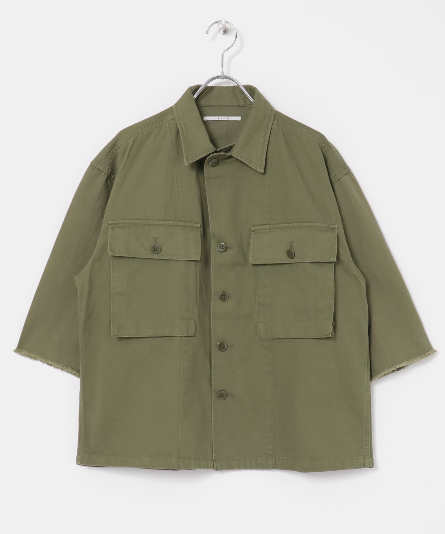 J.B.ATTIRE　PARIS UTILITY JACKET OLIVE 1