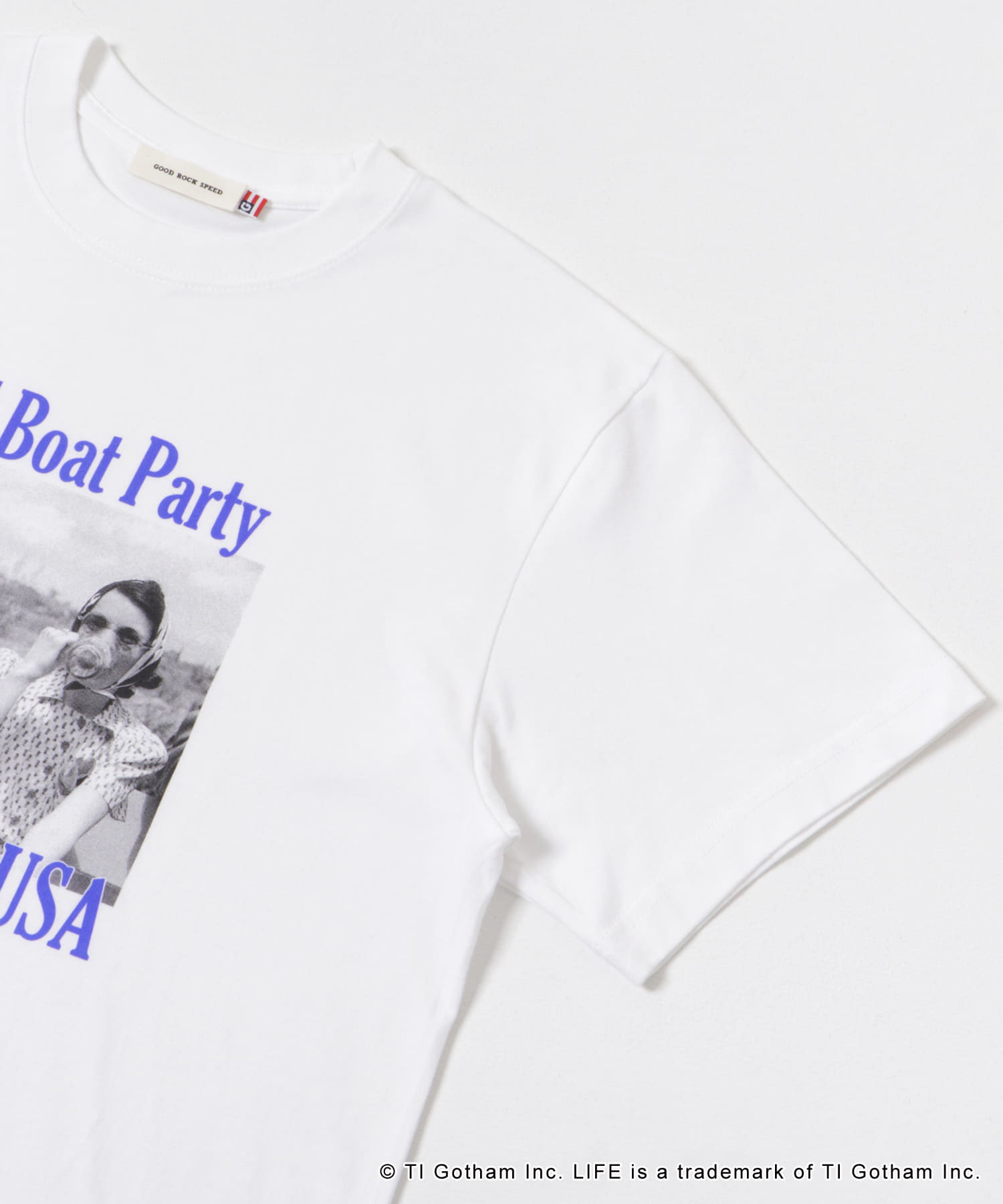 『別注』GOOD ROCK SPEED×UR　Canal Boat Party WHITE FREE