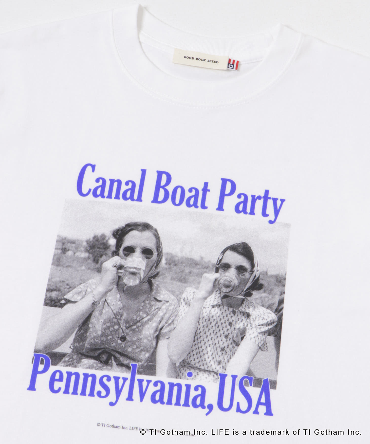 『別注』GOOD ROCK SPEED×UR　Canal Boat Party WHITE FREE