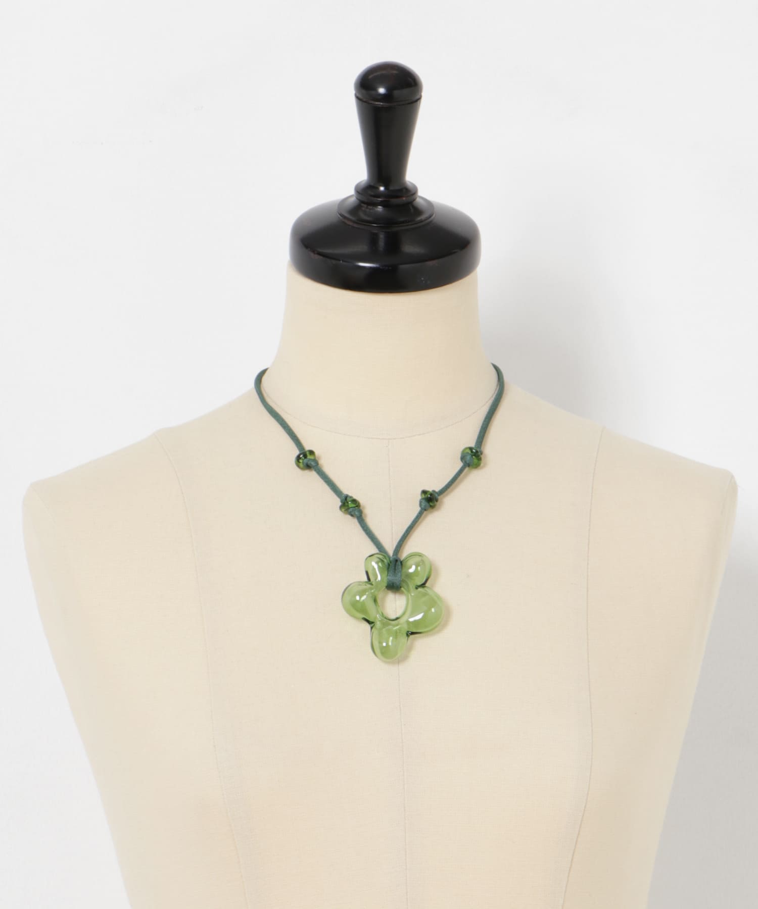 CAJAL　MARULA NECKLACE GREEN -