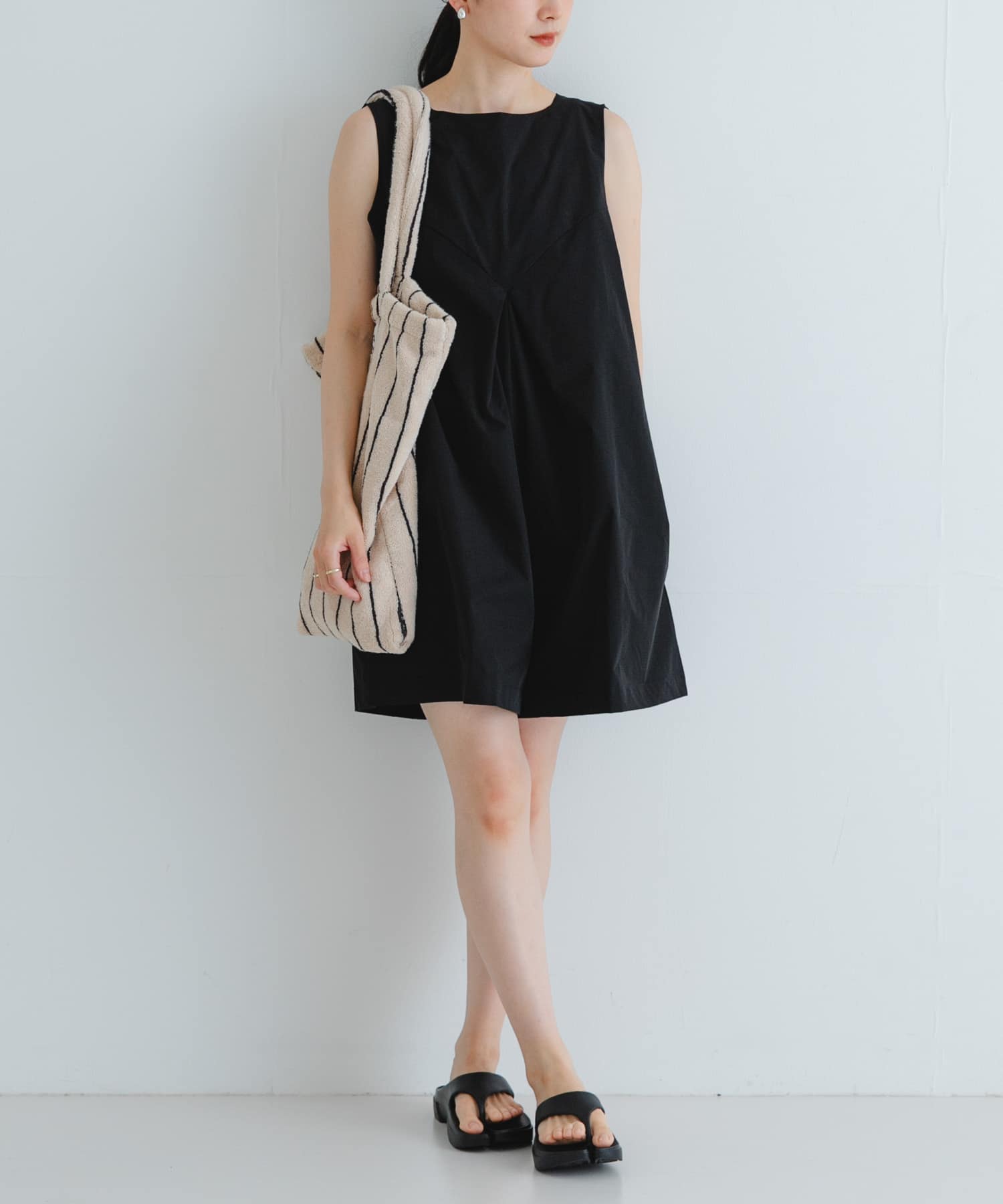 Paes　Flip Flop Black 23