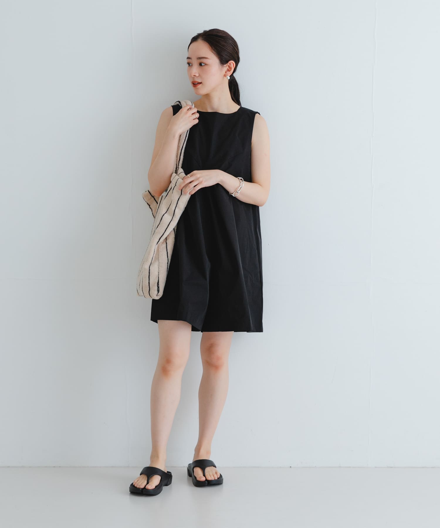 Paes　Flip Flop Black 23