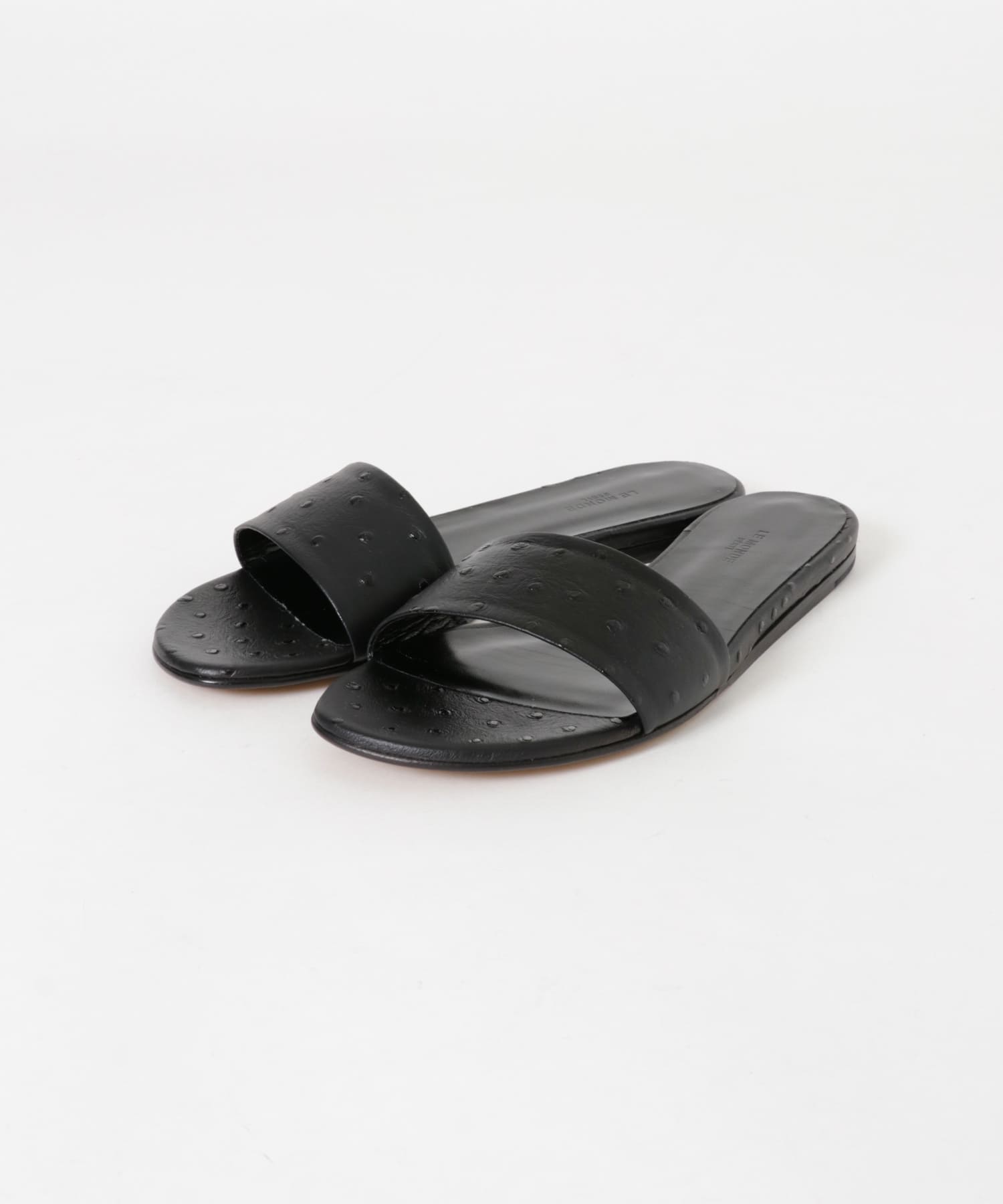 LE MONDE BERYL　POOL SLIDE OSTRICH