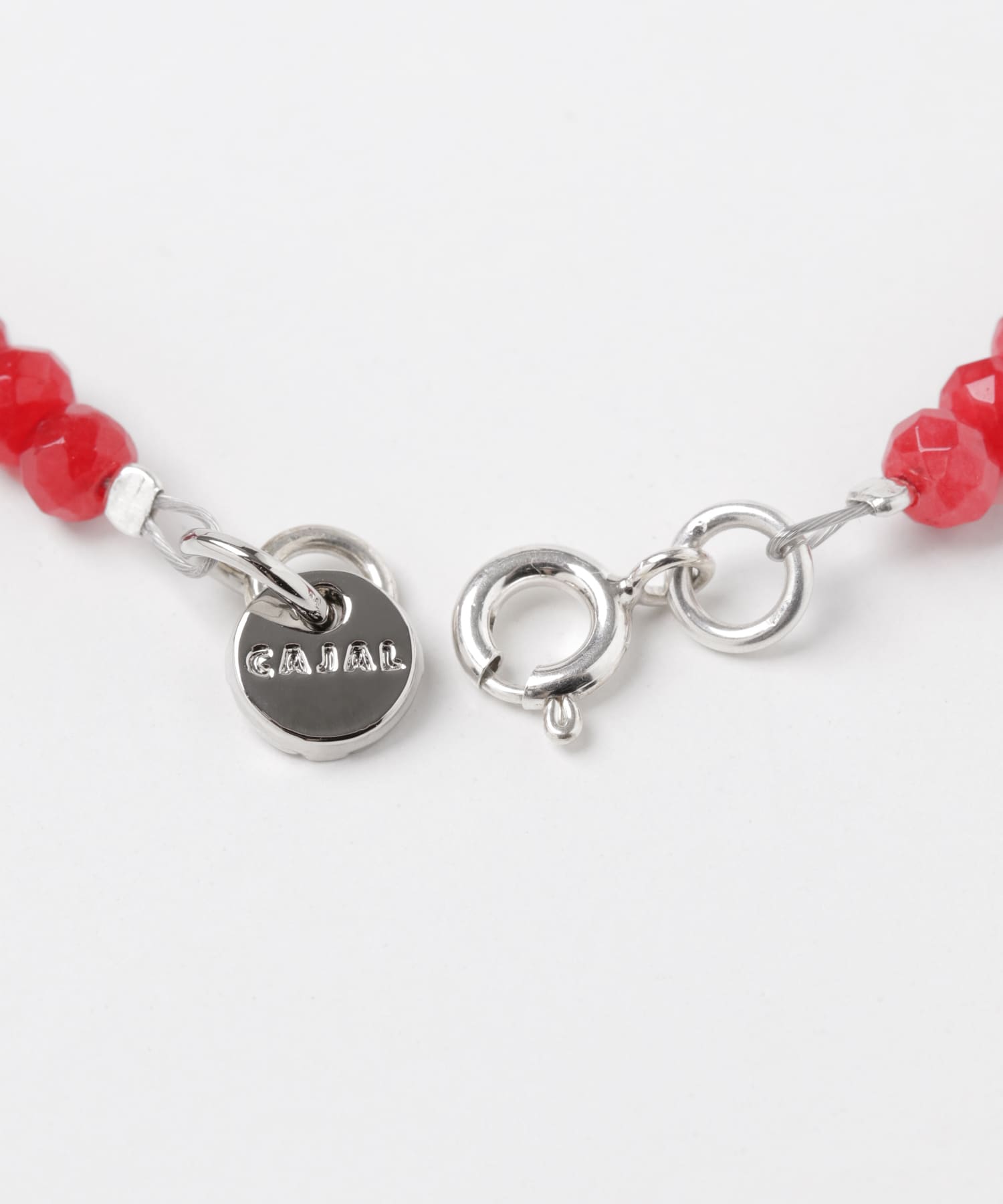 CAJAL　ROMEO&JULIET NECKLACE RED PURPLE -