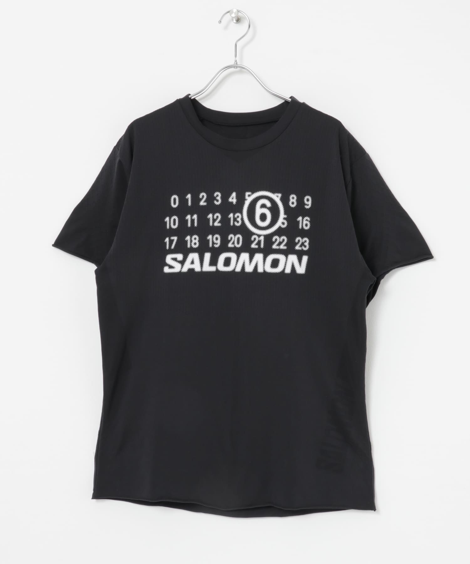 MM6×SALOMON　M20101 T-SHIRTS 900DeepBLK S