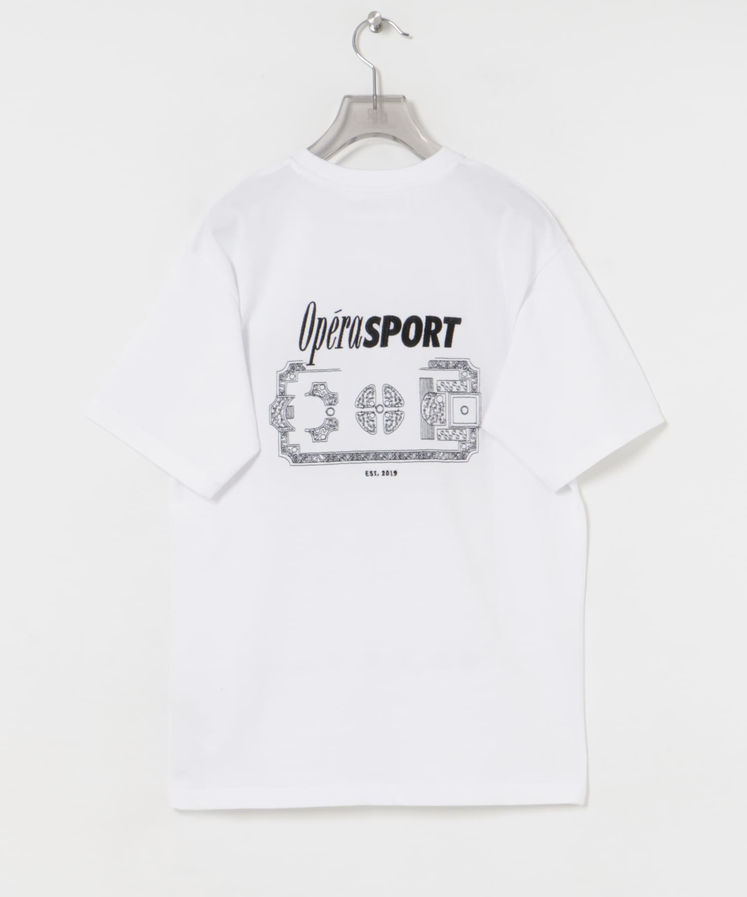 OperaSPORT　LIZETTE UNISEX T-SHIRTS White S