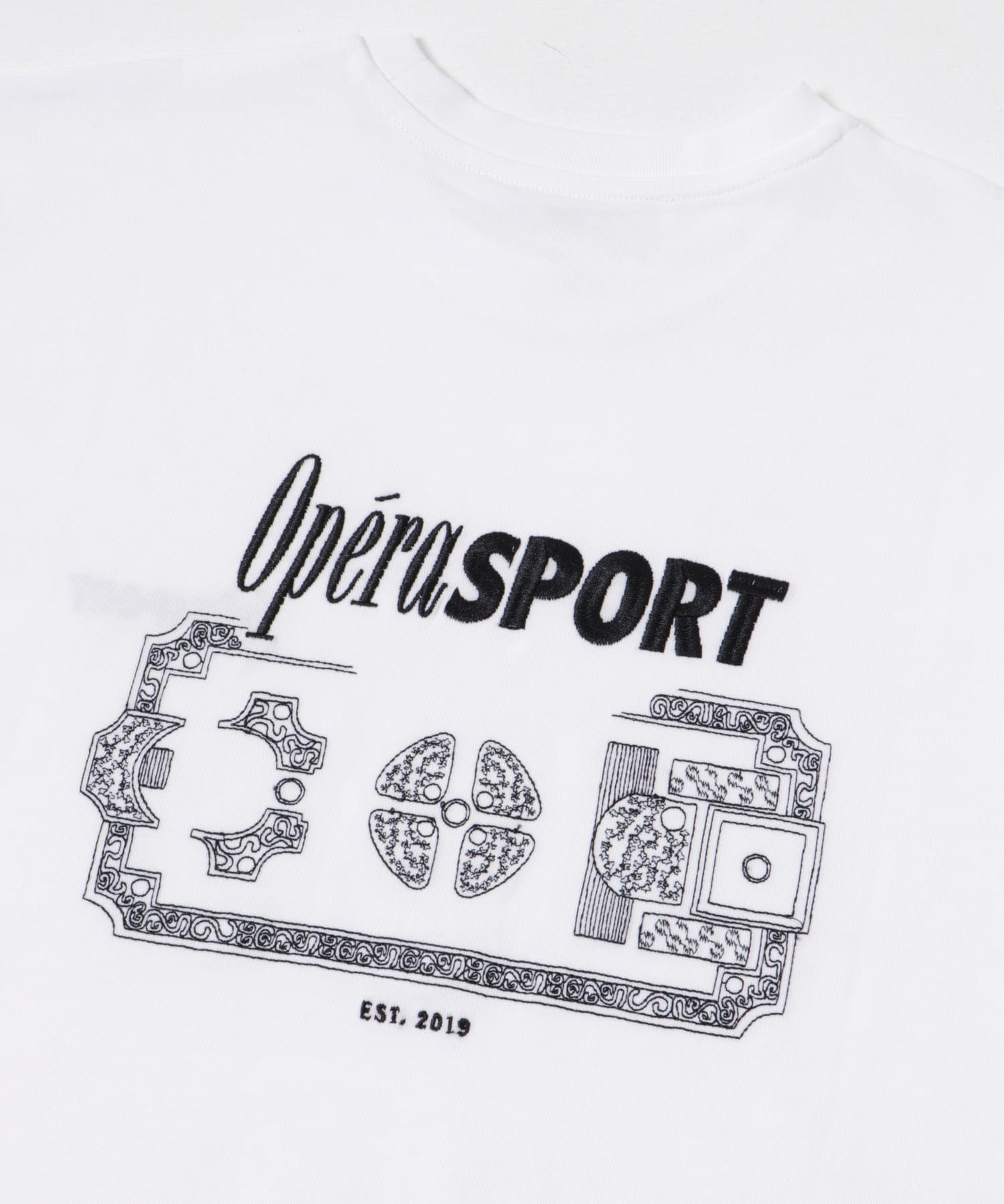 OperaSPORT　LIZETTE UNISEX T-SHIRTS White S