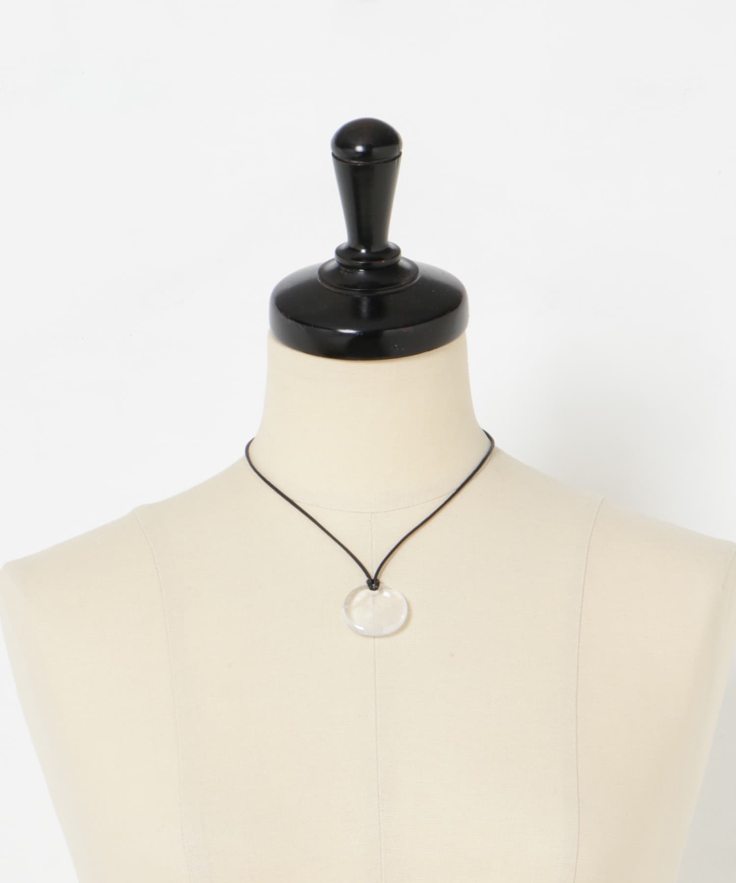 Sophie Buhai　Small Full Moon Pendant Quartz -