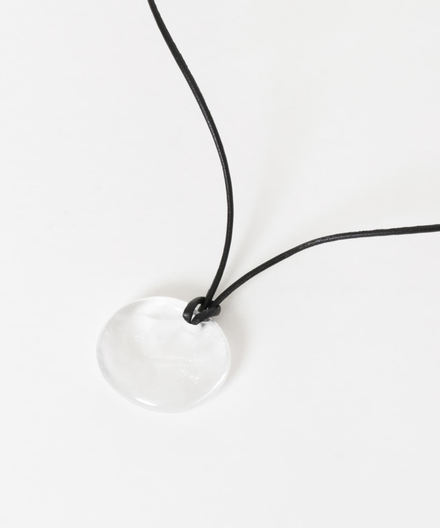 Sophie Buhai　Small Full Moon Pendant Quartz -