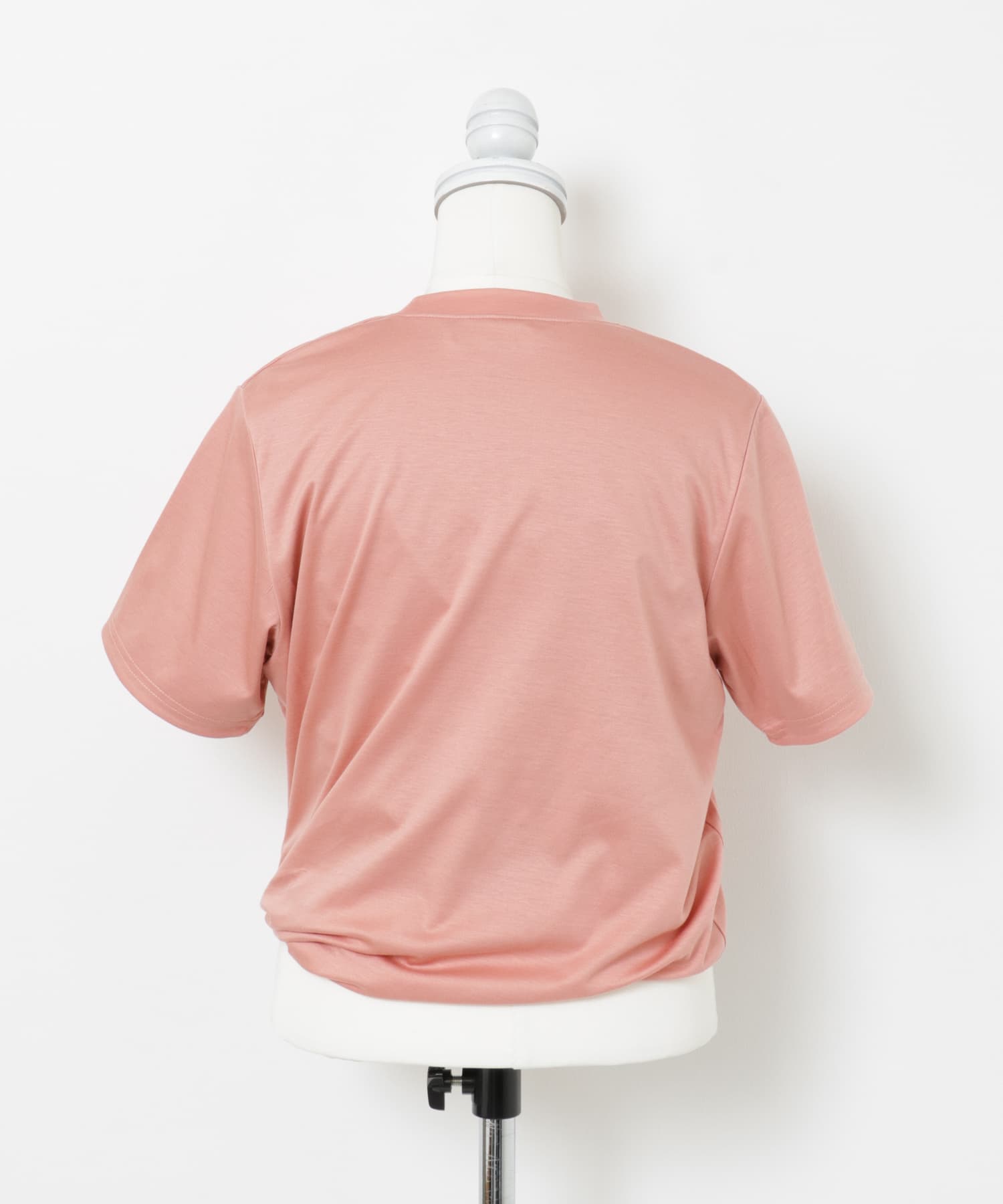 SATORU SASAKI　DOUBLE-T-SHIRTS PINKxRED 1
