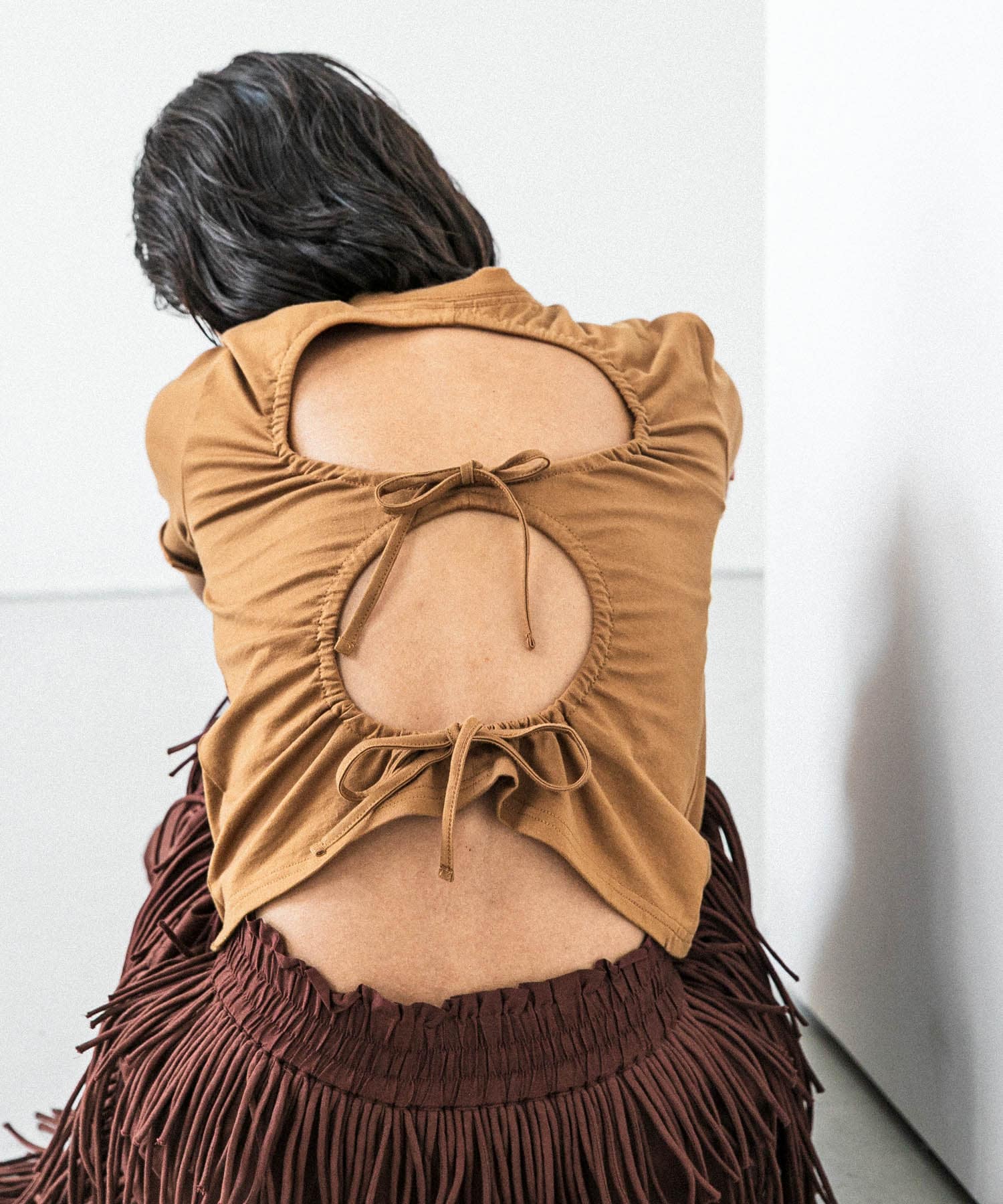 『別注』Loro×URBAN RESEARCH　Eight Open back T-shirts