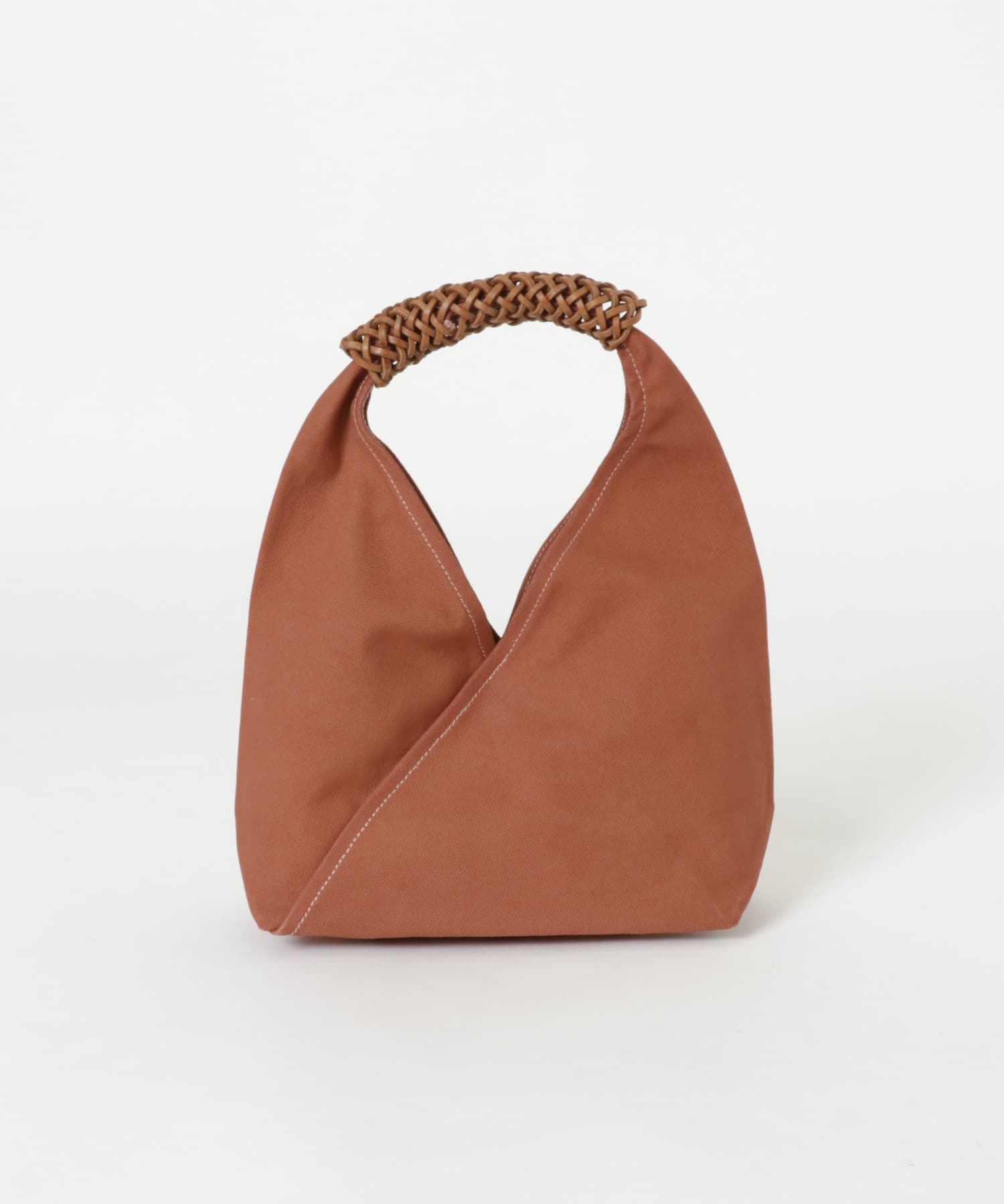 KAMARO’AN　WovenTriangle Bag36 Ochre-Red one