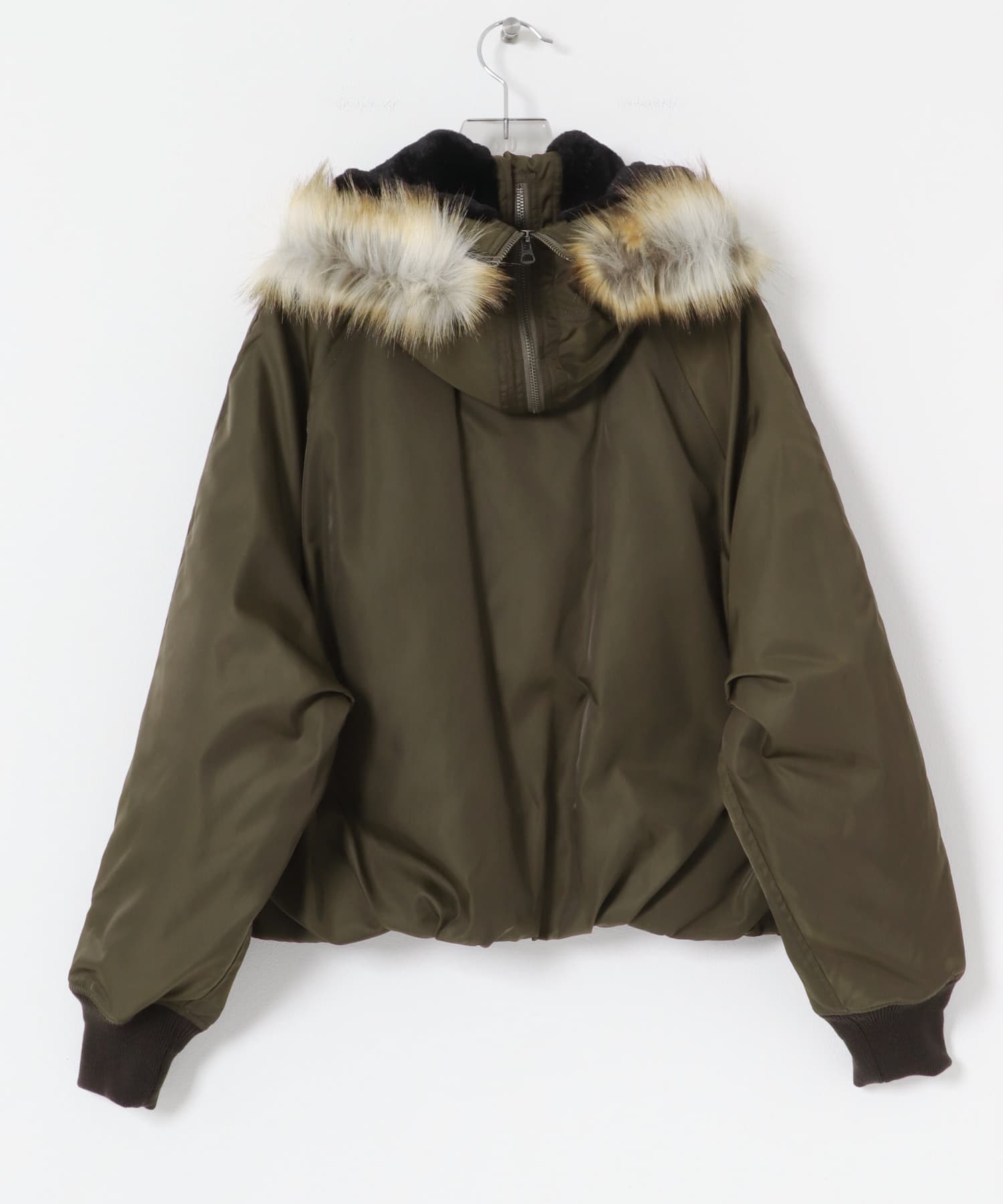 ジャケット・アウター MORGAN 00s n3b fur jacket y2k n2b Morgan De Toi Vintage Womens 00s Faux Fur Cropped Bomber