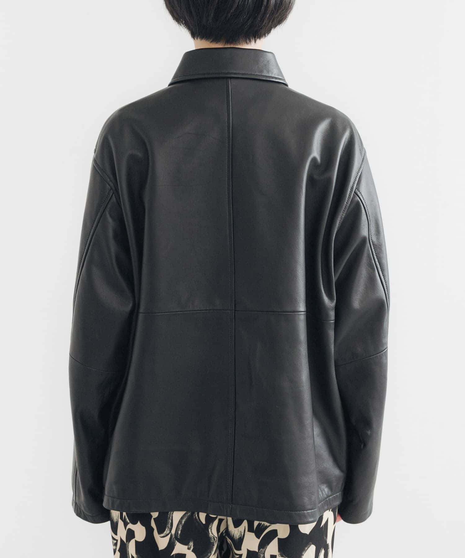 別注』TICCA×URBAN RESEARCH レザーカバーオール(FREE black