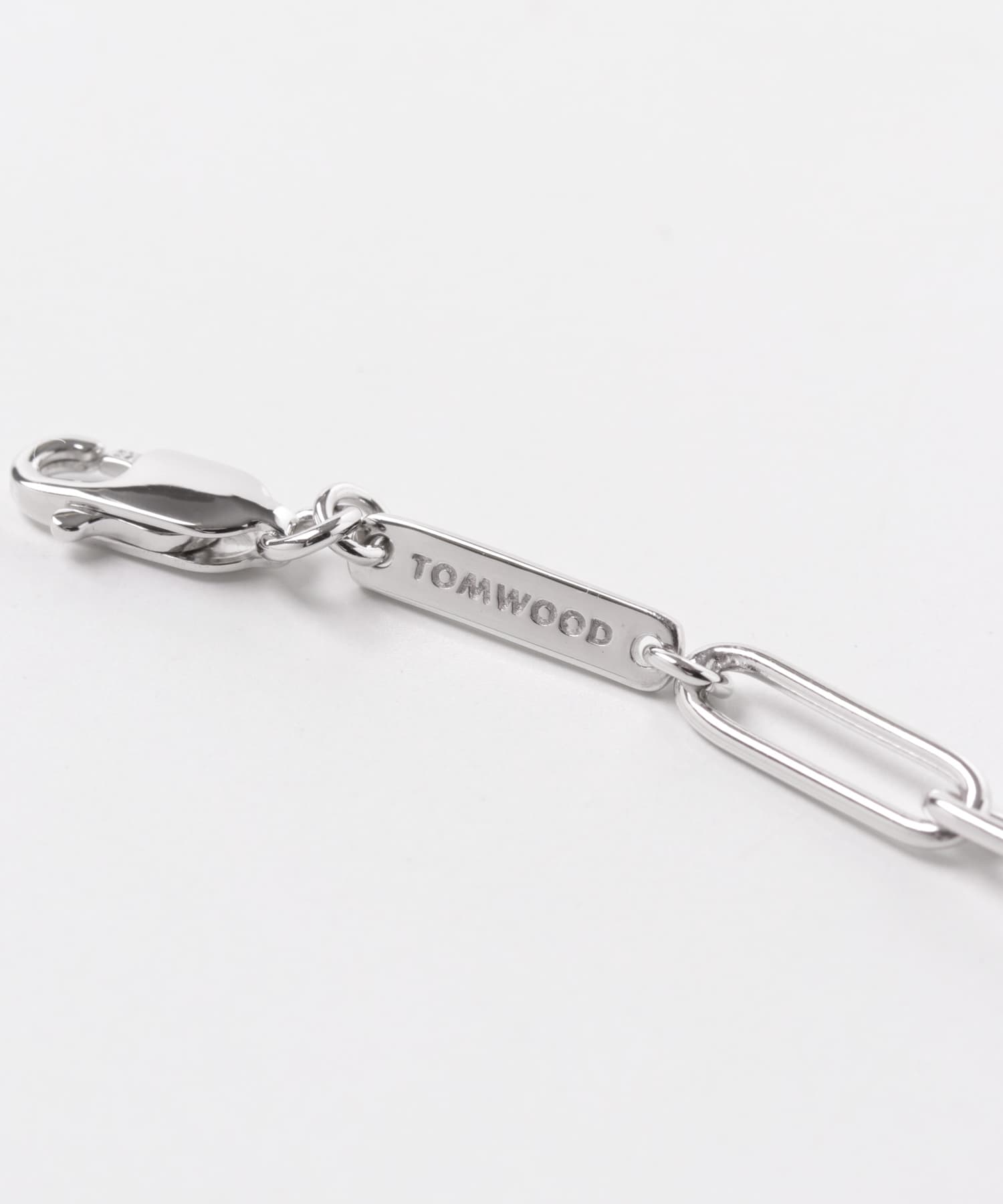 TOM WOOD　Box Bracelet SILVER 7