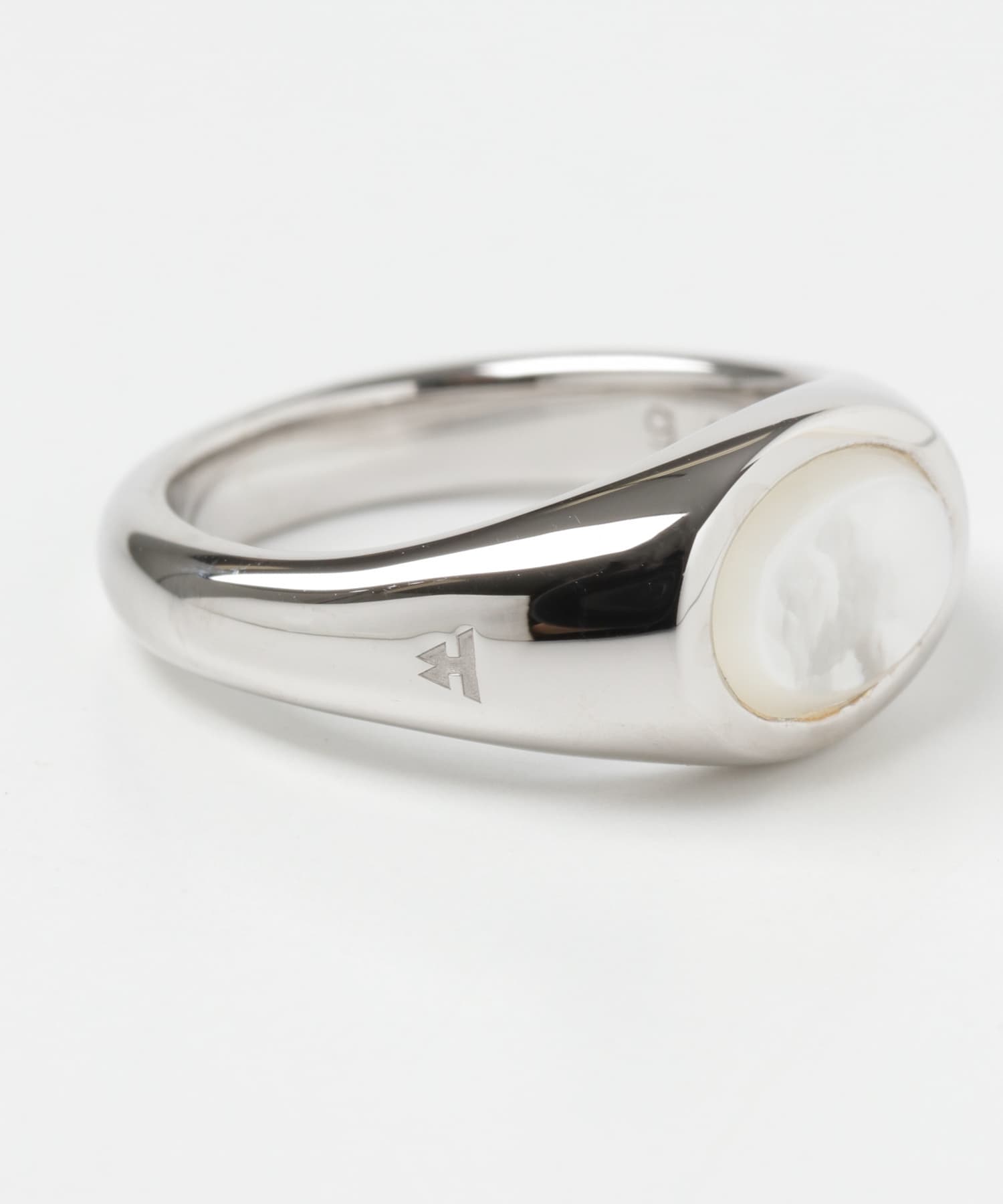 TOM WOOD　Joe Ring White MOP SILVER 54