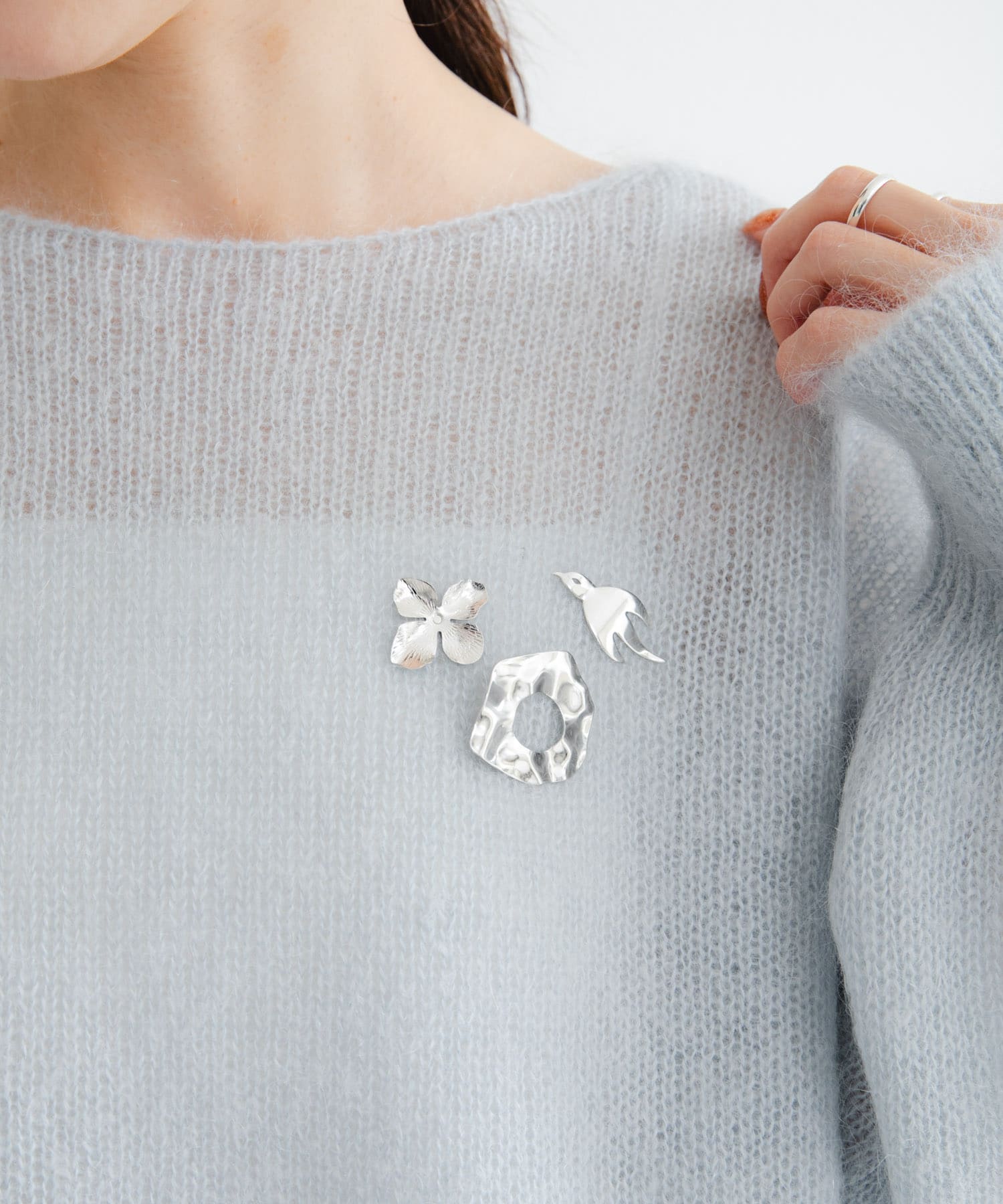 LY　Pins sets SILVER -