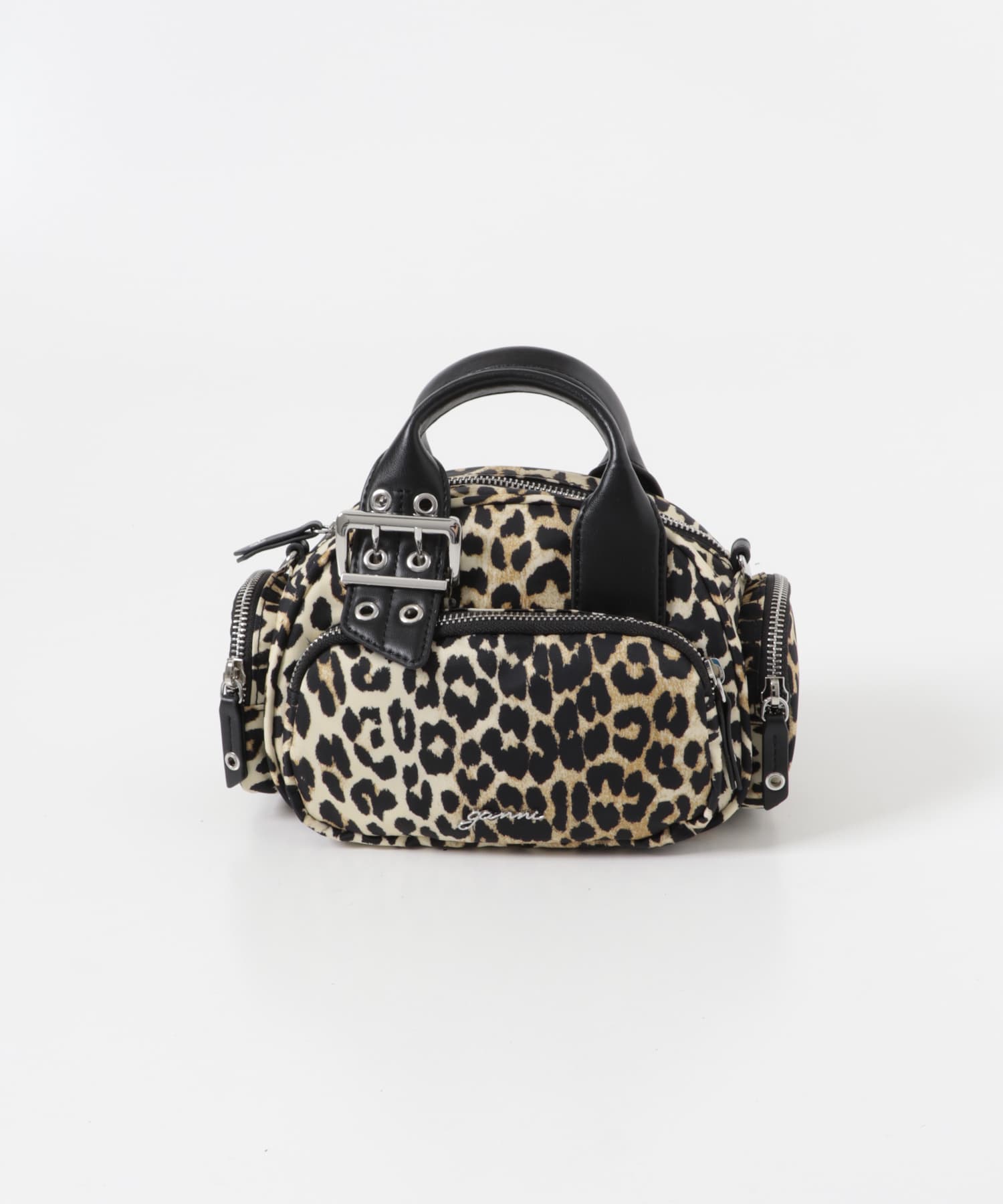 GANNI Bucky Polochon Small P(- Leopard): バッグ｜URBAN RESEARCH