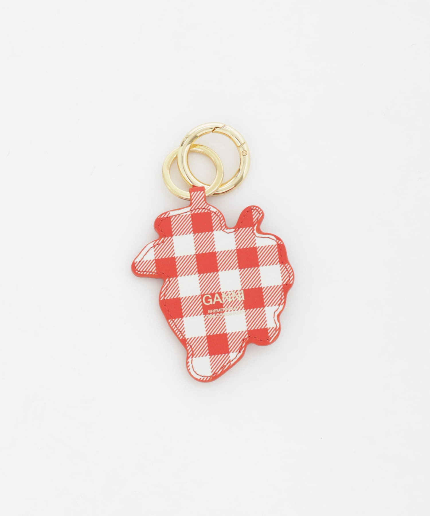 GANNI　Grape Keyring Velvet Red Alert -