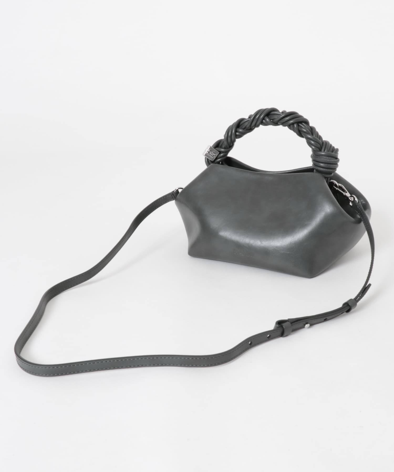 GANNI　Bou Bag Small Steal Grey -