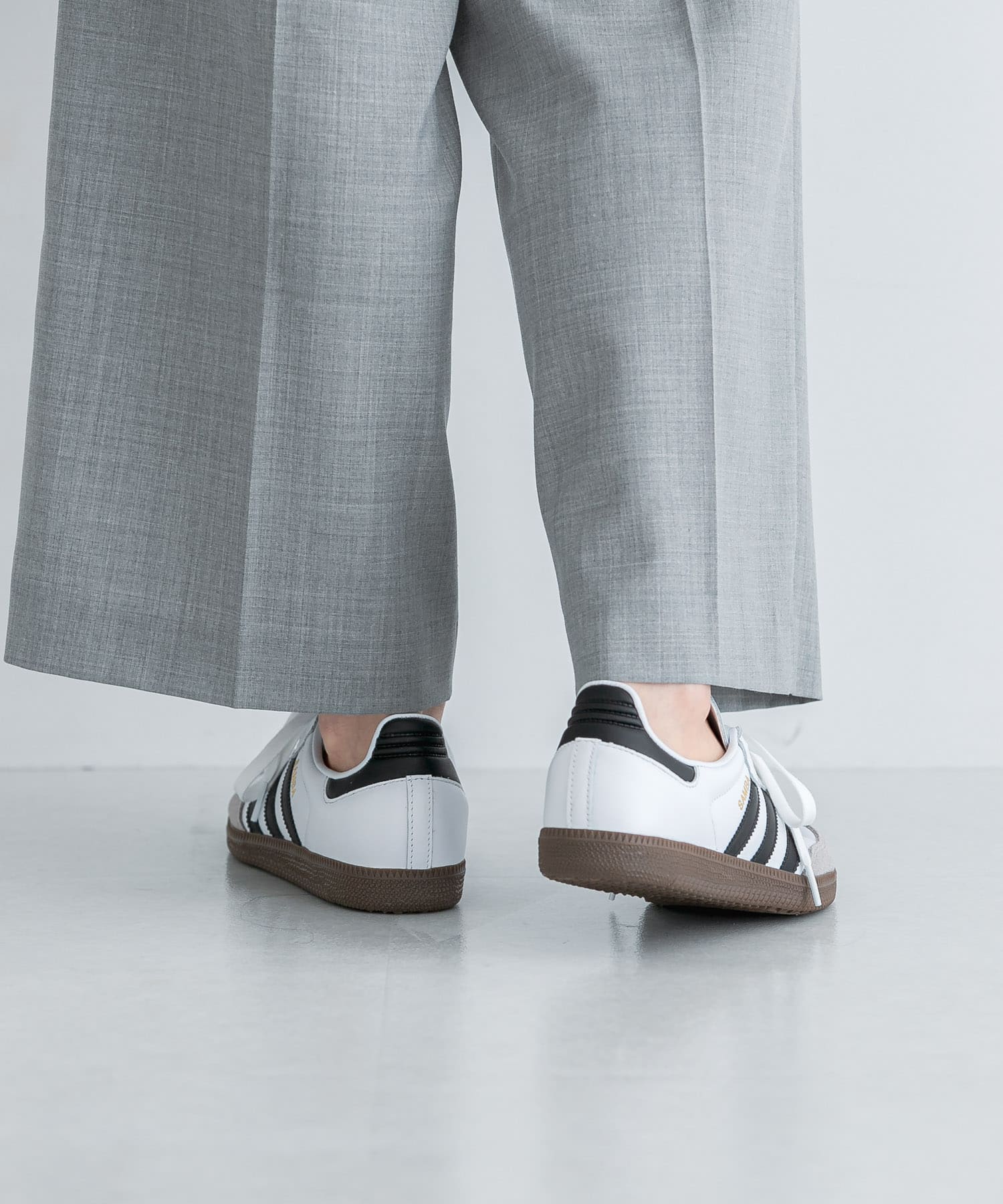 adidas　SAMBA OG フットウェアホワイト 23.5