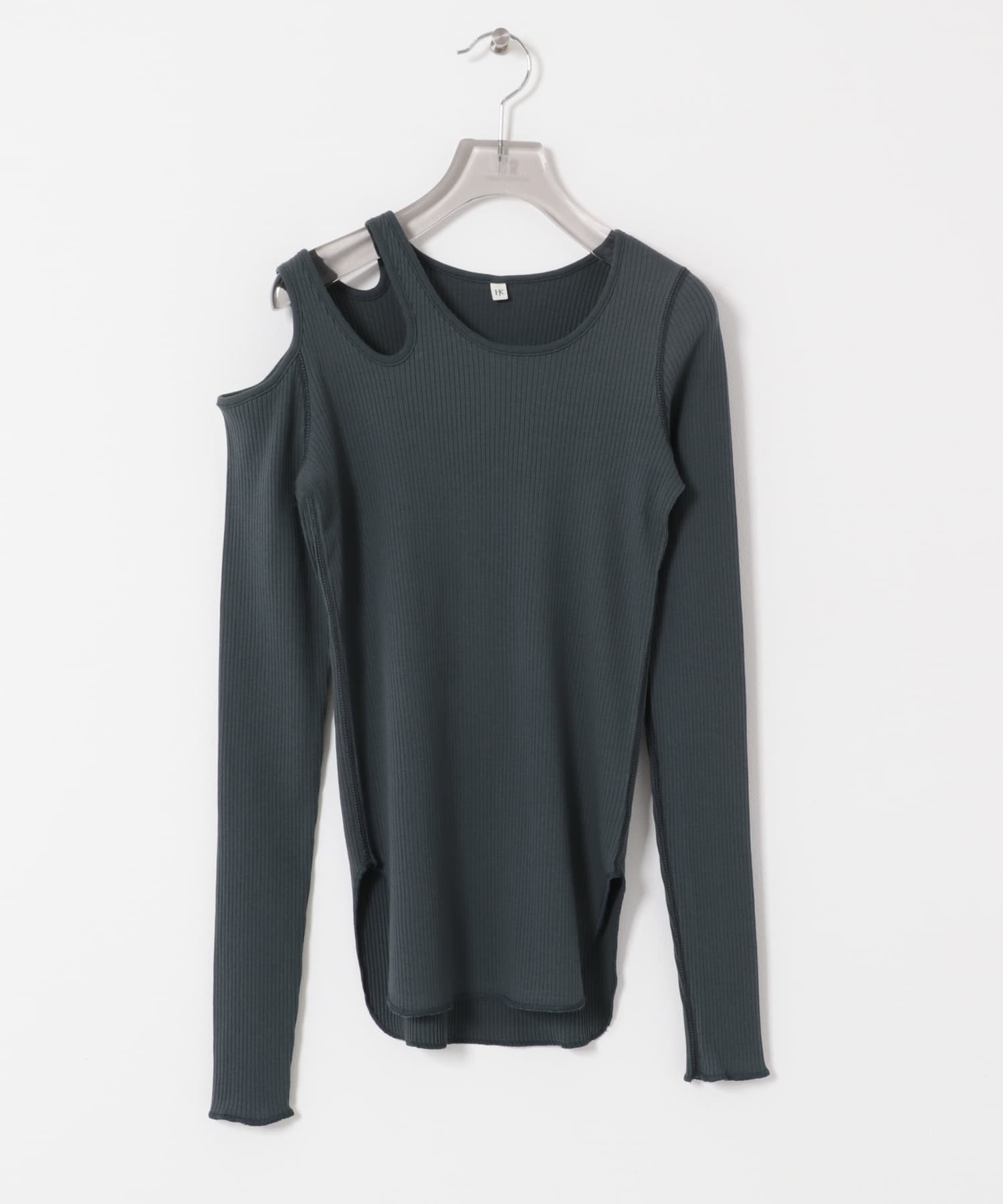 HAKUJI　Shoulder hole Long-Sleeve