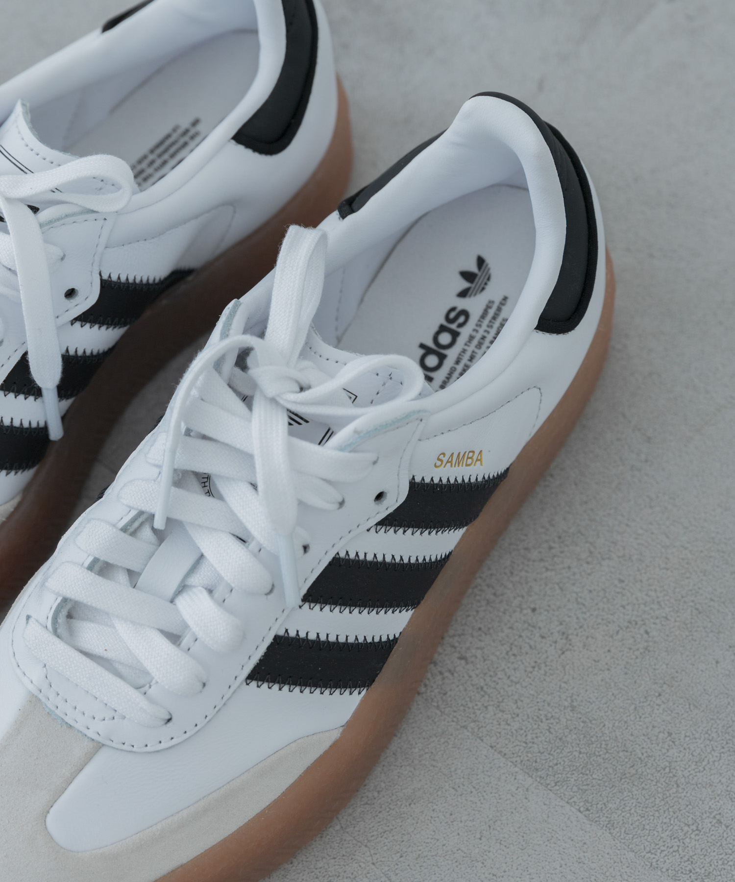 adidas　SAMBAE W フットウェアホワイト 23