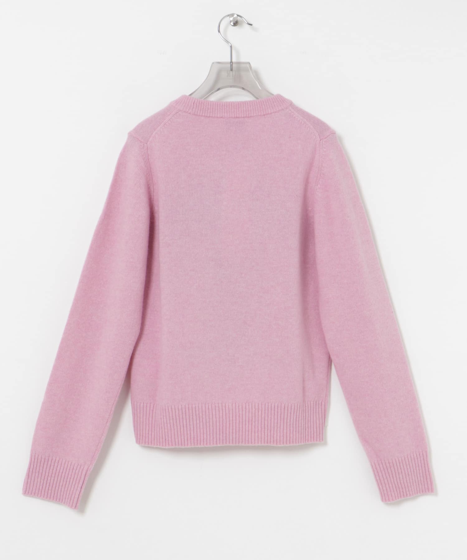 GANNI　Graphic Wool Mix Poodle Chalk Pink S