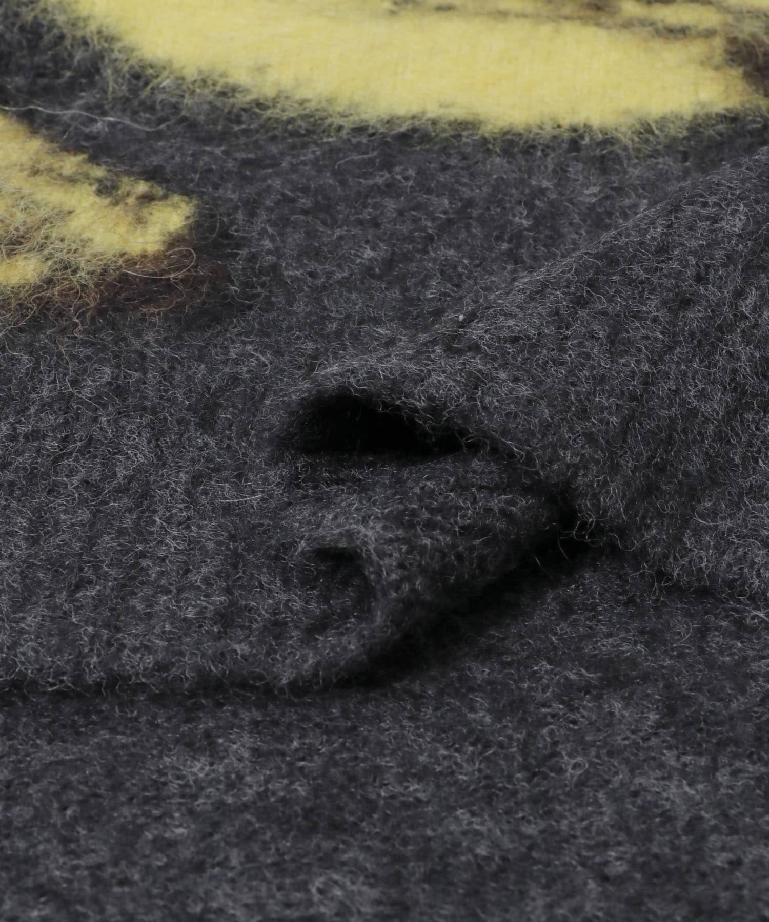 GANNI　FineBrushed AlpacaBanana Phantom S/M