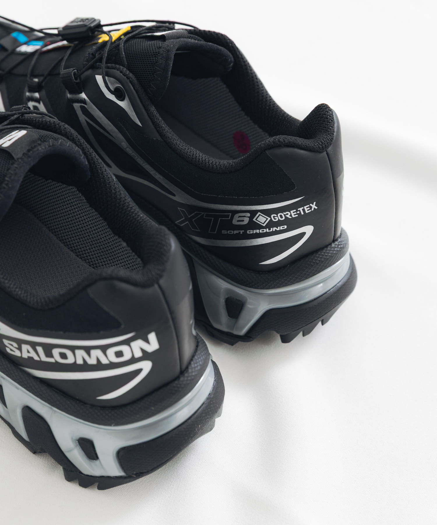 SALOMON　XT-6 GTX BK/BK/F SV 23.5