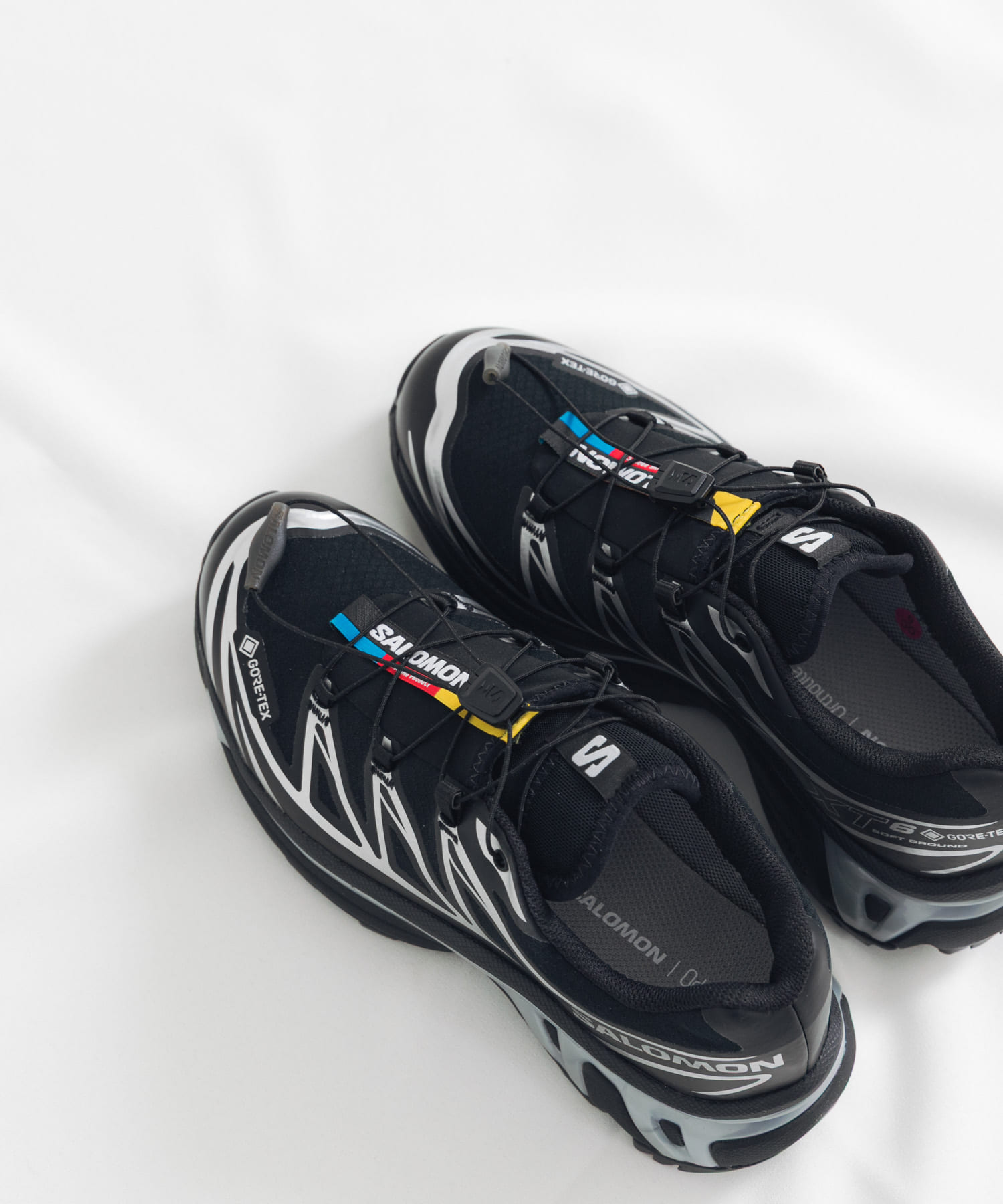 SALOMON　XT-6 GTX BK/BK/F SV 23.5