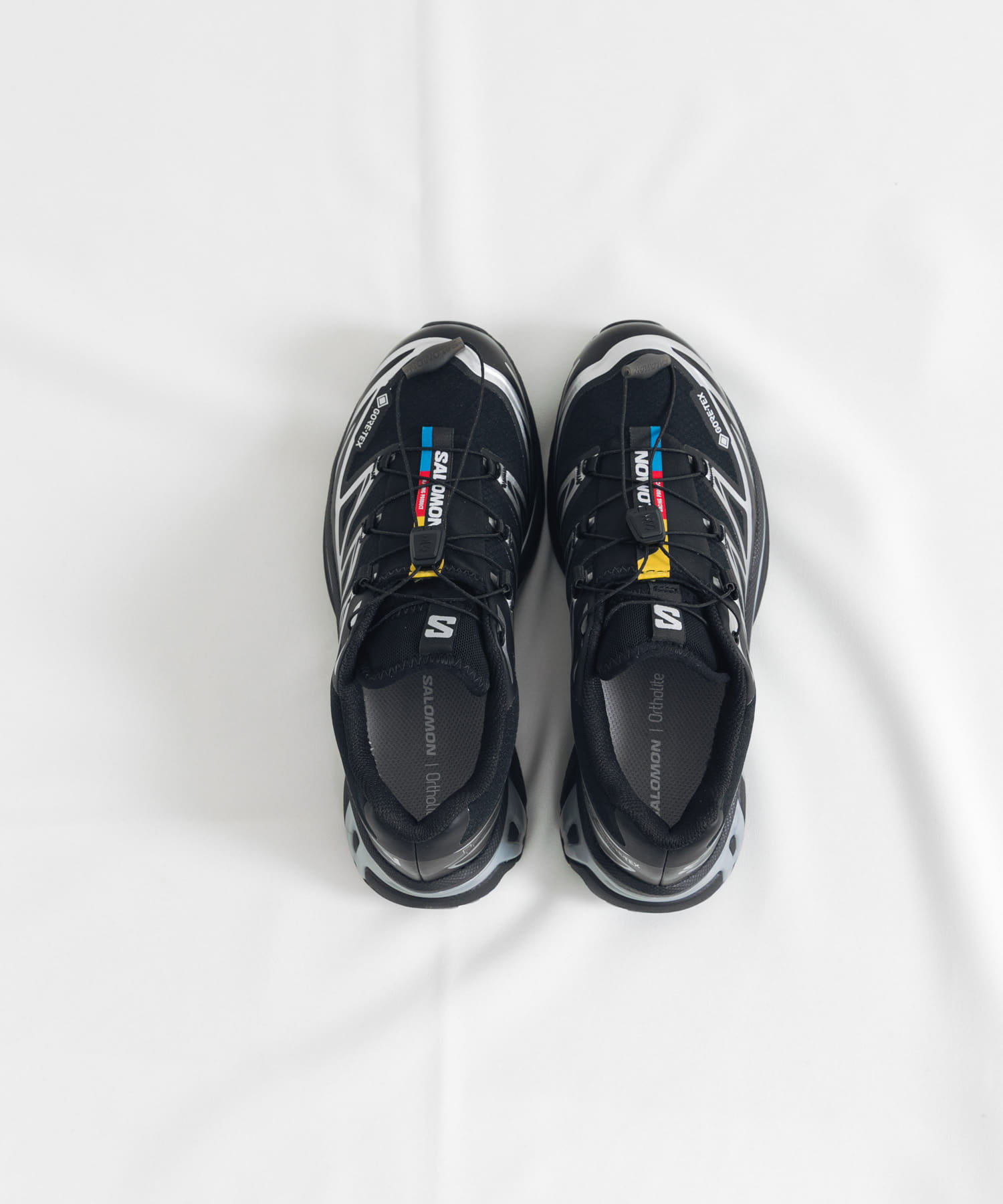 SALOMON　XT-6 GTX BK/BK/F SV 23.5