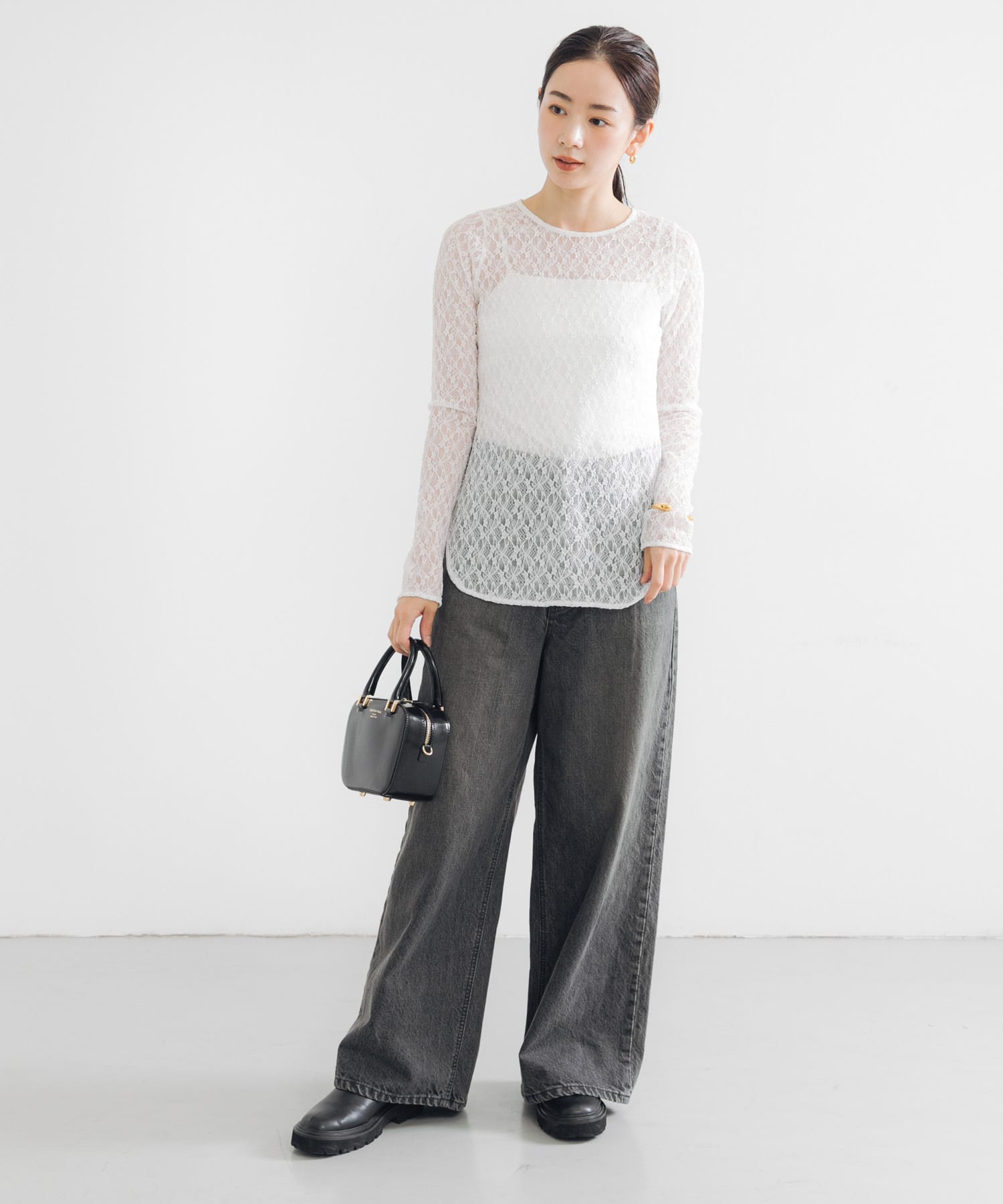 身長：162cm サイズ：S