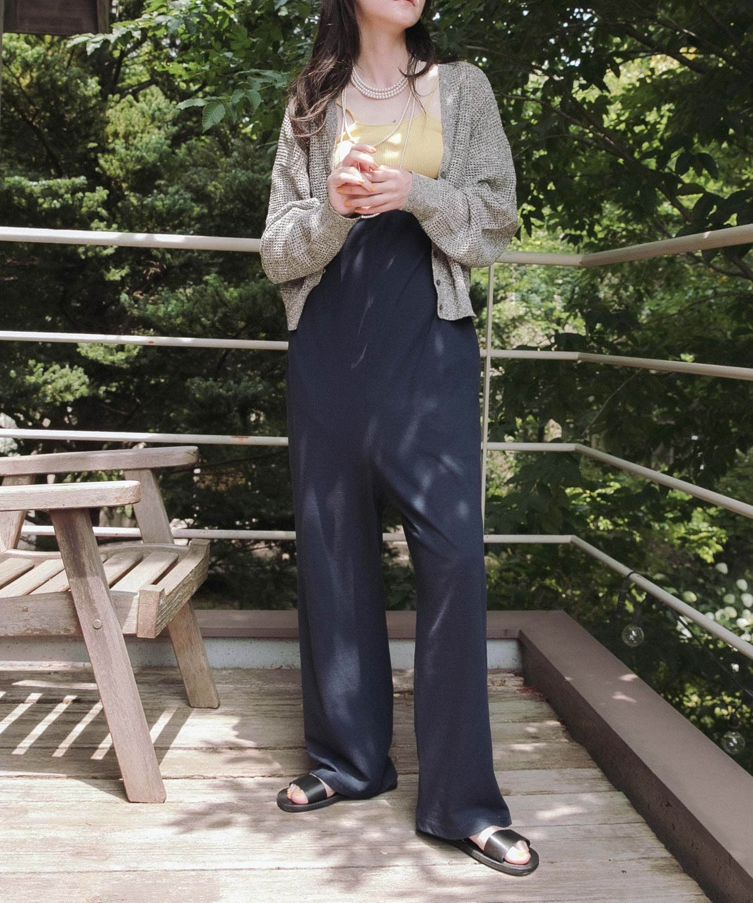 『別注』onit×URBAN RESEARCH　ベアトップオールインワン NAVY BROWN FREE