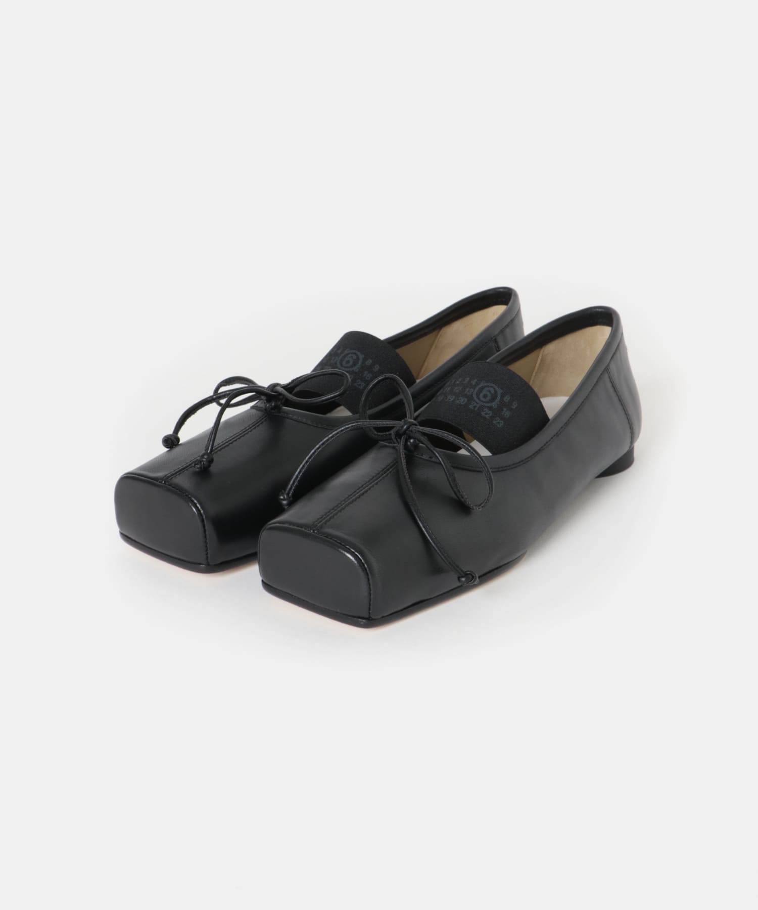 MM6　P3628 BALLET SHOE T8013BLACK 36