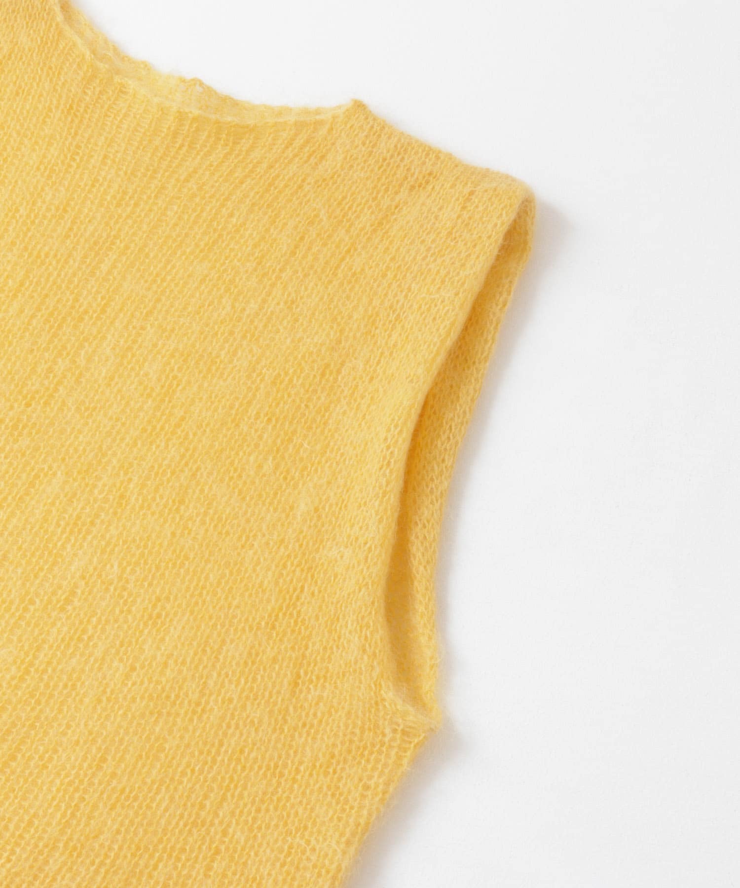 『別注』WANDERUNG×URBAN RESEARCH　ニットベスト Yellow FREE
