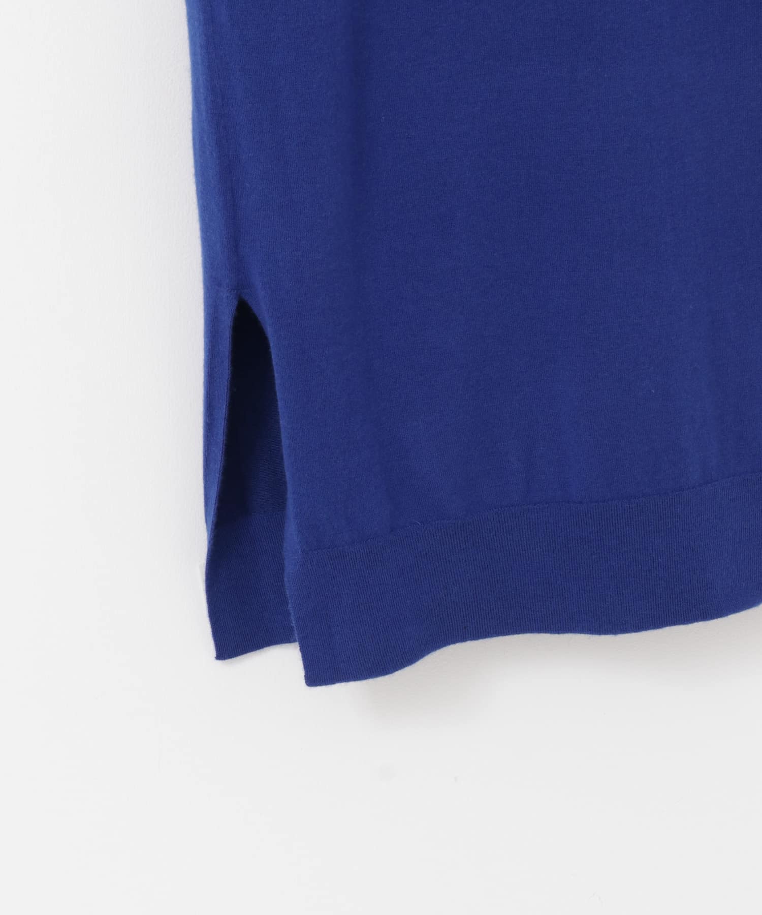 w cashmere　ポロシャツドレス cosmicblue FREE