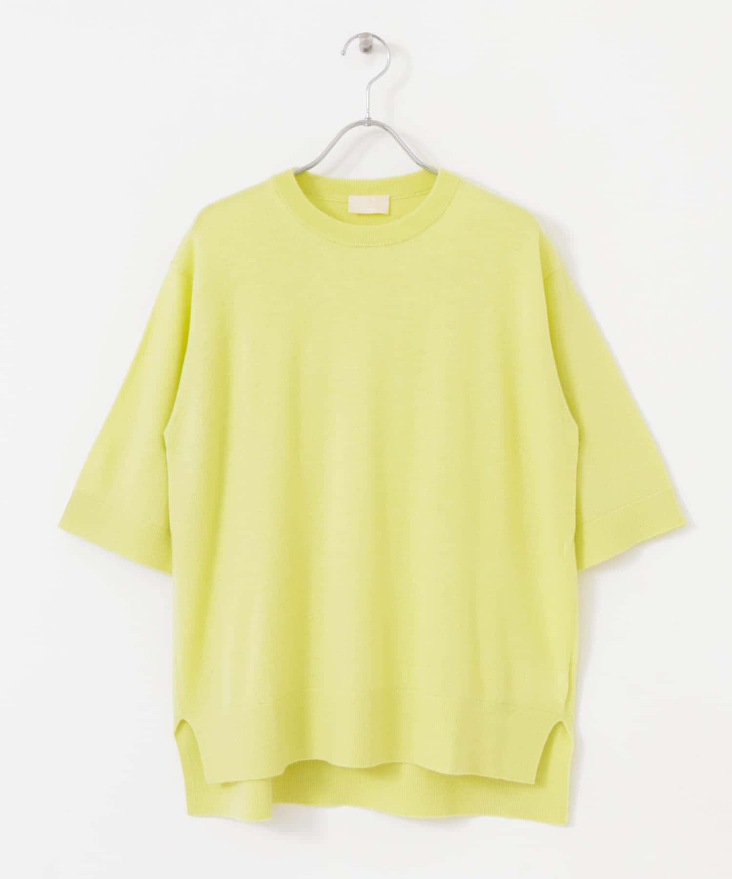 w cashmere　t-shirts knit
