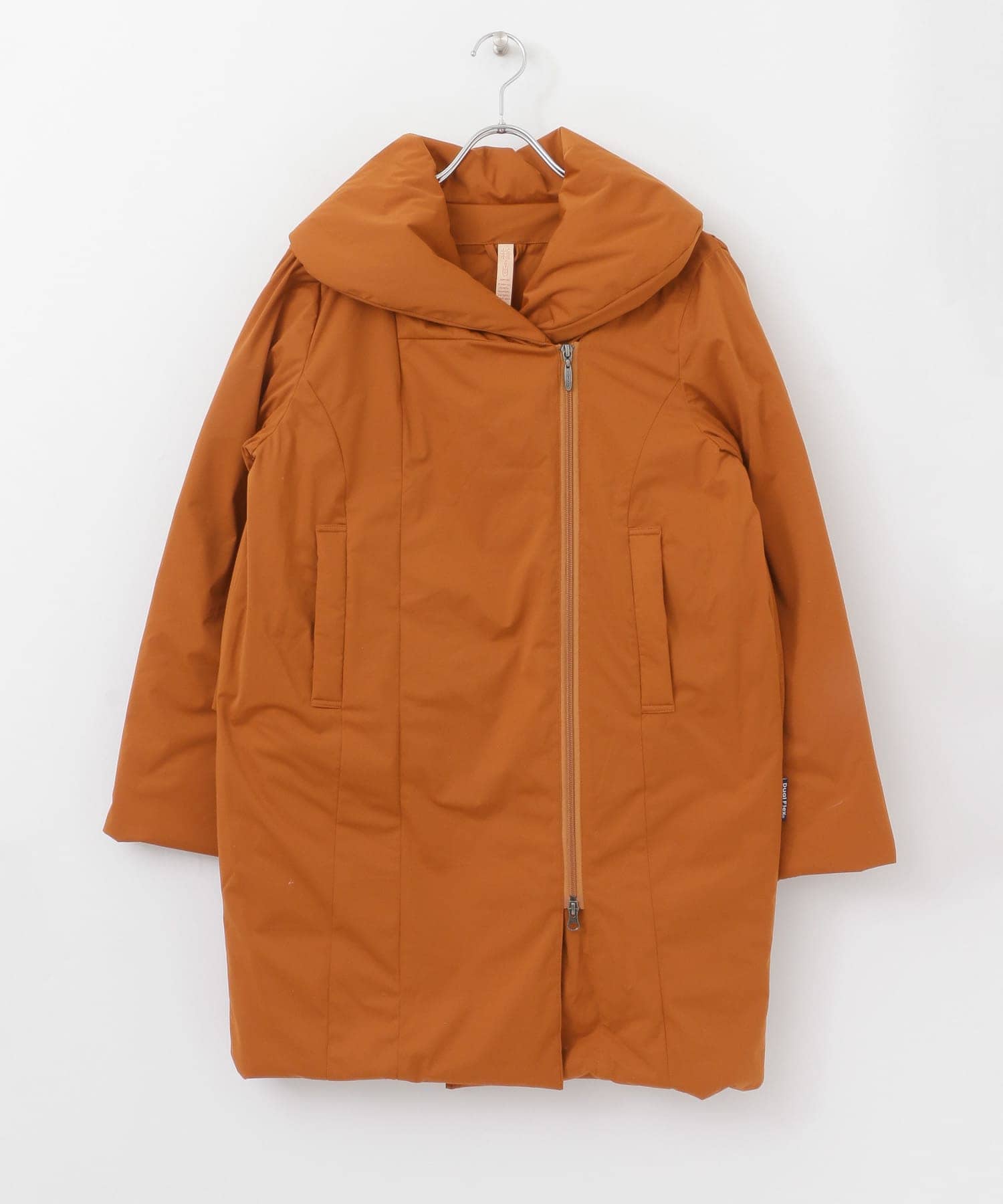 YOSOOU　Shawl Back Gather Coat terracotta 2